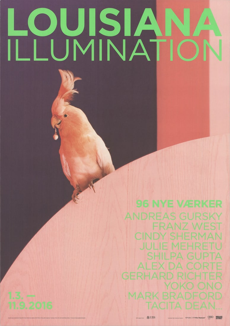 Alex da Corte Borderland State Lithograph 2016 (33.5" x 23.5"): Alex da Corte Borderland State Lithograph 2016 (33.5" x 23.5") Alex Da Corte's 'Borderland State' is a striking offset lithograph from 2016, measuring 33.5 x 23.5 inches and showcasing the artist's un