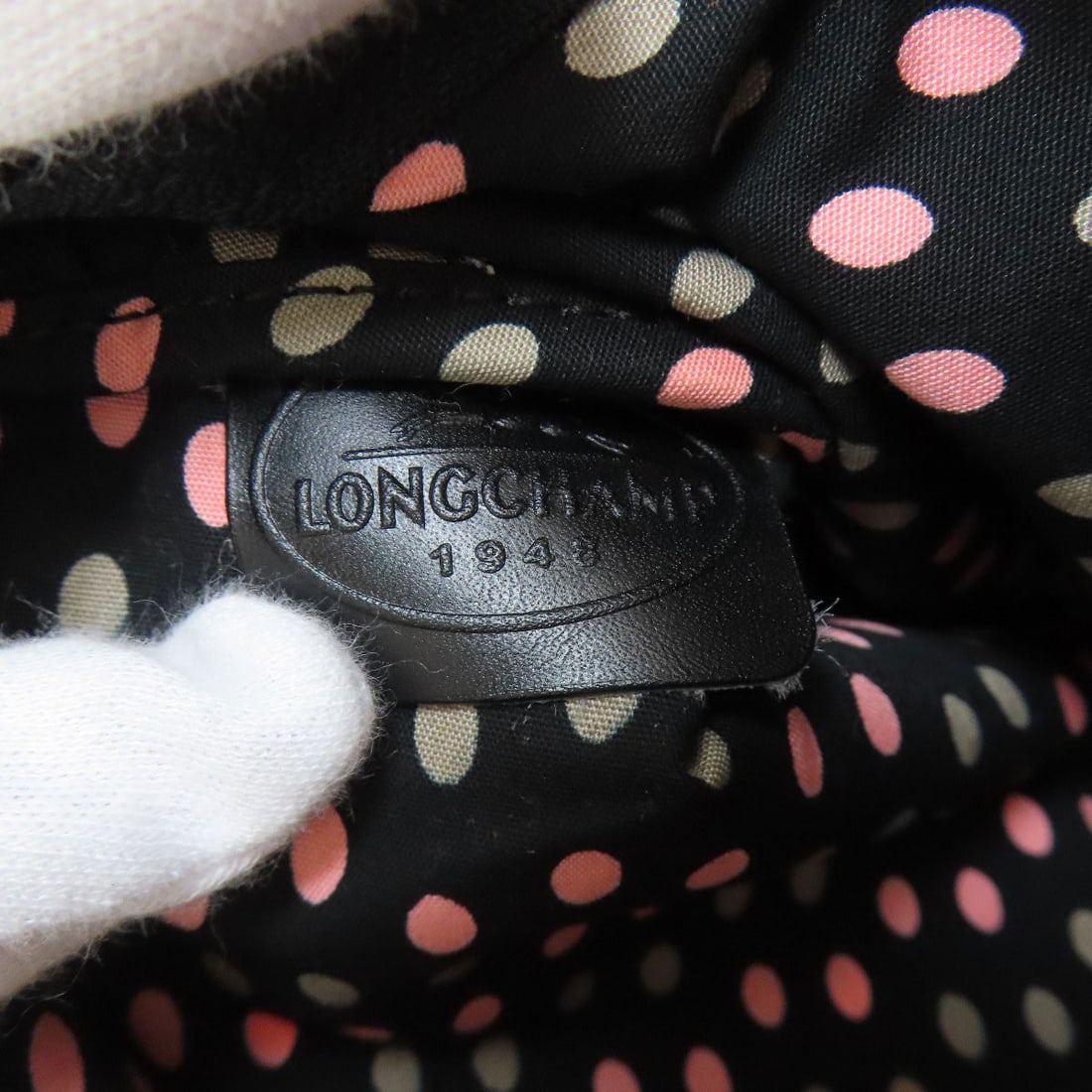 Longchamp Mini Canvas Pouch with Handle - 6