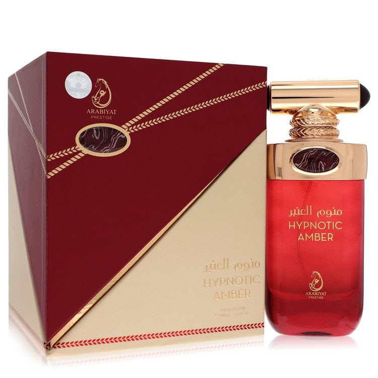 Arabiyat Hypnotic Amber Cologne By Prestige Eau De Parfum Spray: Arabiyat Hypnotic Amber Cologne By Prestige Eau De Parfum Spray Experience the allure of Arabiyat Hypnotic Amber Cologne, a rich and seductive fragrance for men that combines warm amber notes with a h