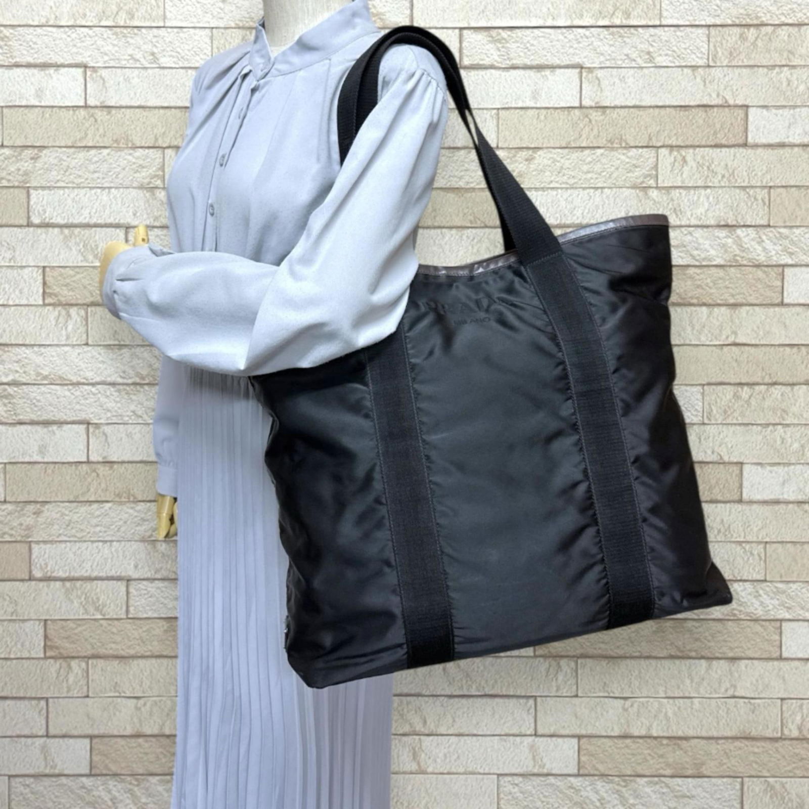 Nylon Prada Tote Bag - 2