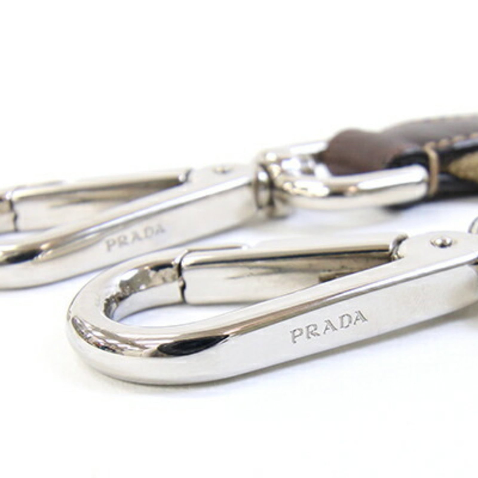 Prada Strap Canvas Leather - 3