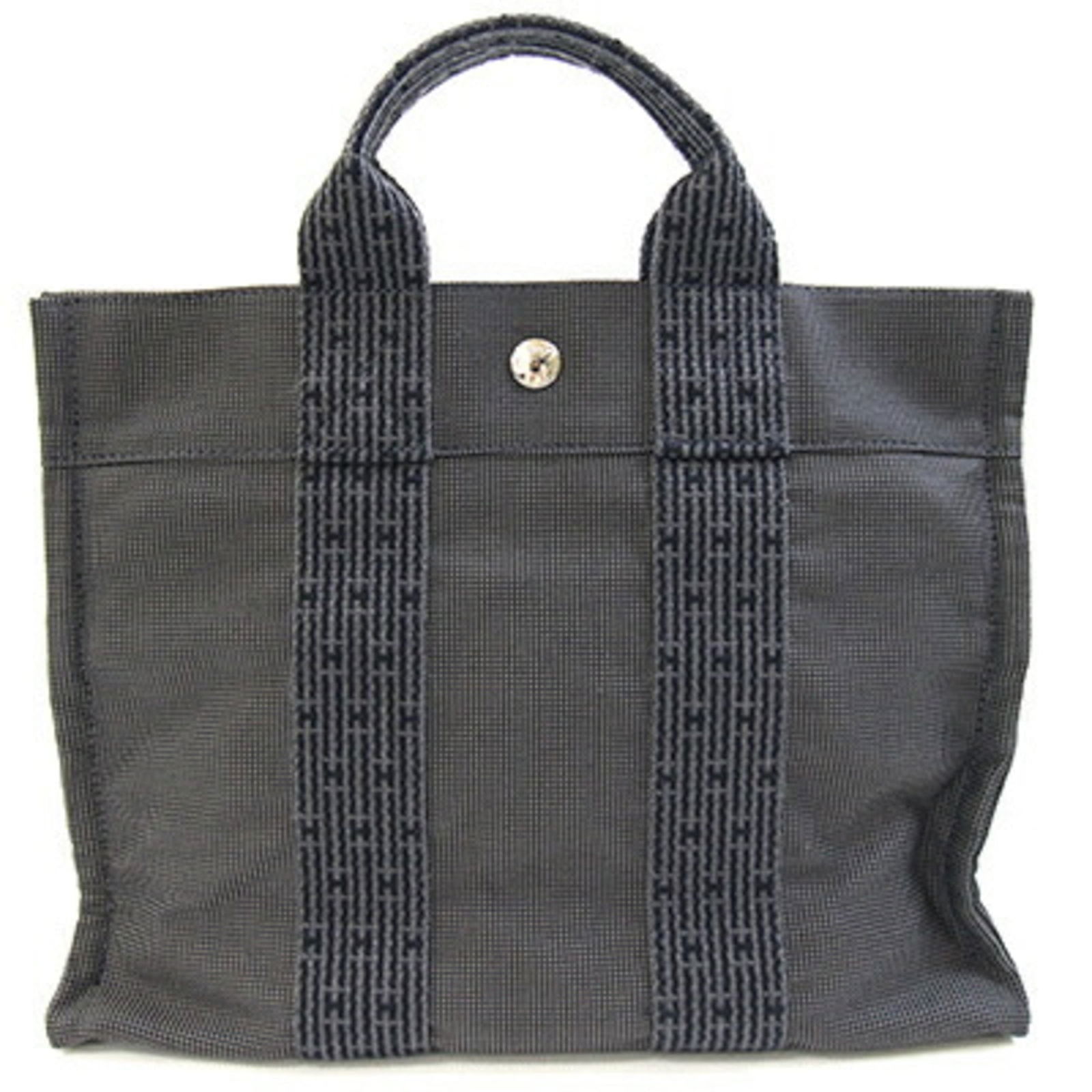 Hermes Canvas Handbag - 2