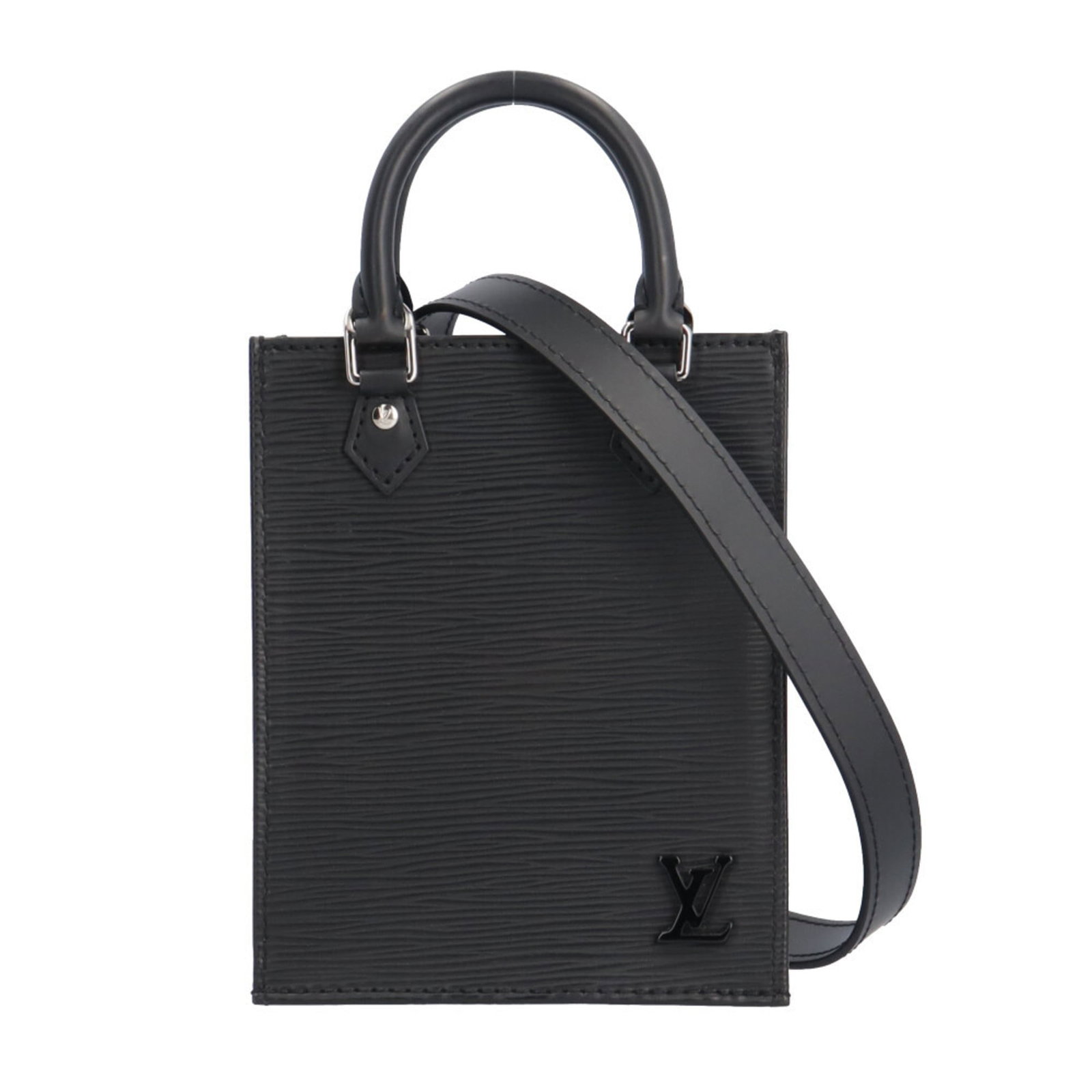 Louis Vuitton Epi Leather Shoulder Bag: Louis Vuitton Epi Leather Shoulder Bag A sleek and sophisticated shoulder bag, this Louis Vuitton Epi Leather Noir is a timeless piece that exudes luxury and elegance. With its iconic monogram pattern