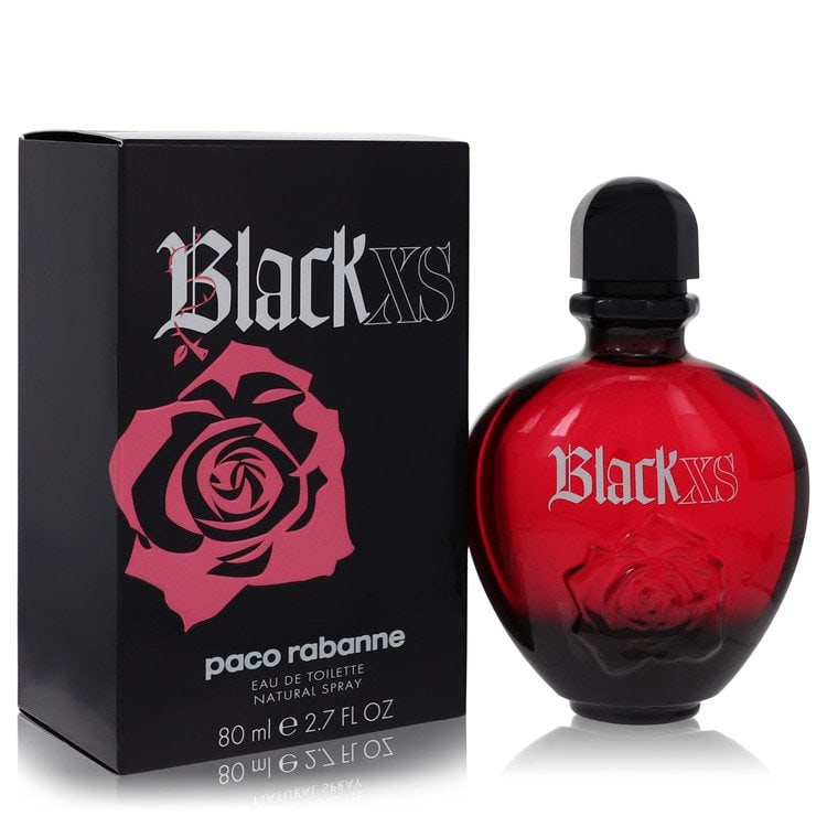 Paco Rabanne Black XS Eau de Toilette Spray: Paco Rabanne Black XS Eau de Toilette Spray Experience the bold and seductive scent of Paco Rabanne Black XS, a sophisticated eau de toilette that combines rich florals with a touch of mystery. With i