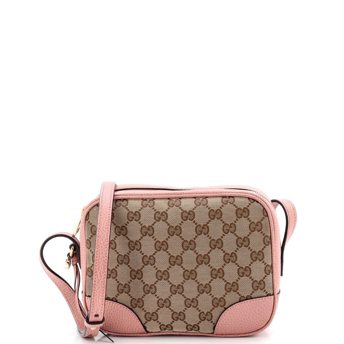 Gucci GG Canvas Mini Crossbody Bag in Bree Disco Leather: Gucci GG Canvas Mini Crossbody Bag in Bree Disco Leather The Gucci GG Canvas Mini Crossbody Bag in Bree Disco Leather is a chic and stylish accessory that combines the iconic GG canvas with sleek, dis