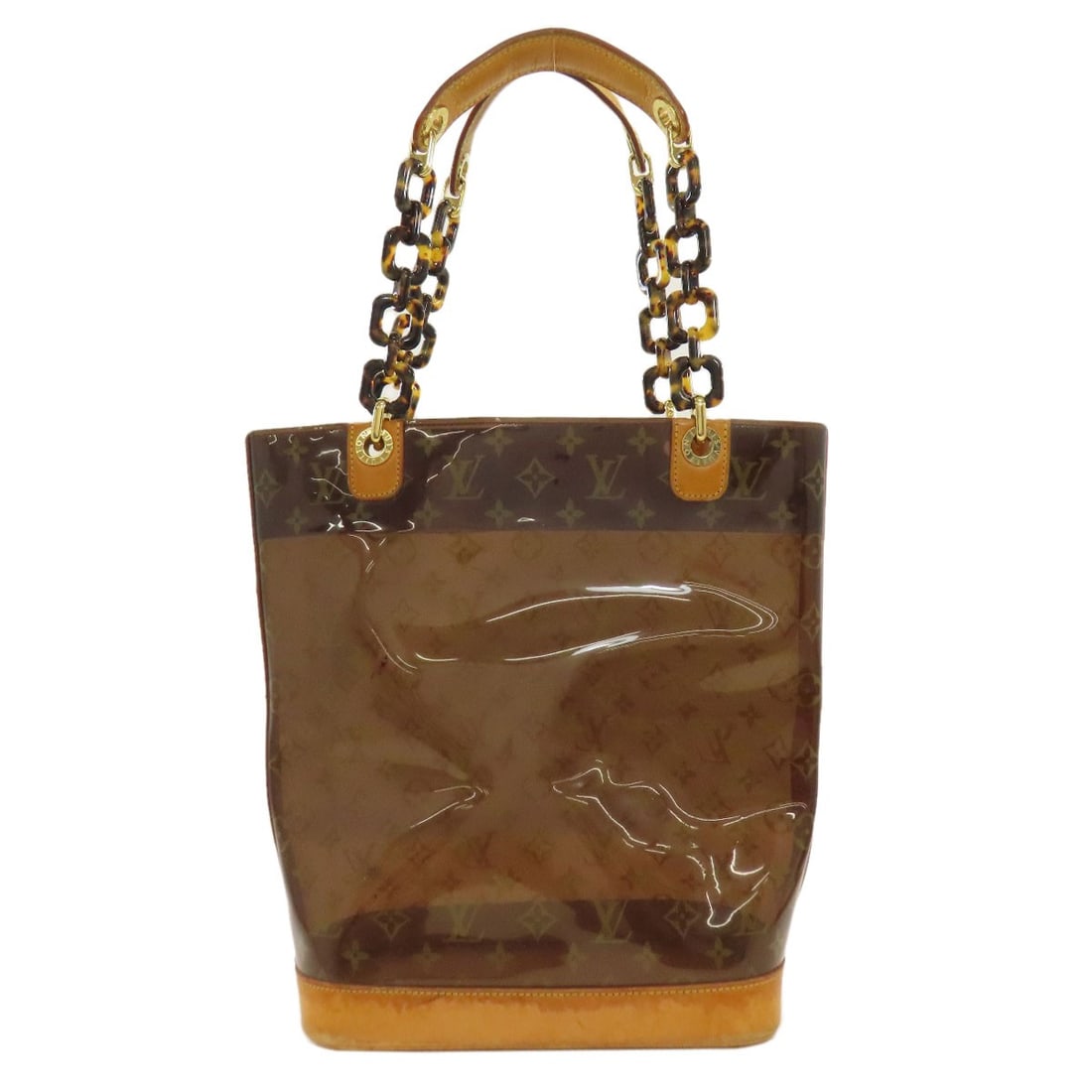 Plastics LOUIS VUITTON M92501 Hippo Amble MM Tote Bag: Plastics LOUIS VUITTON M92501 Hippo Amble MM Tote Bag A stylish and practical tote bag, the LOUIS VUITTON M92501 Hippo Amble MM is made from durable plastics and boasts a timeless brown exterior color
