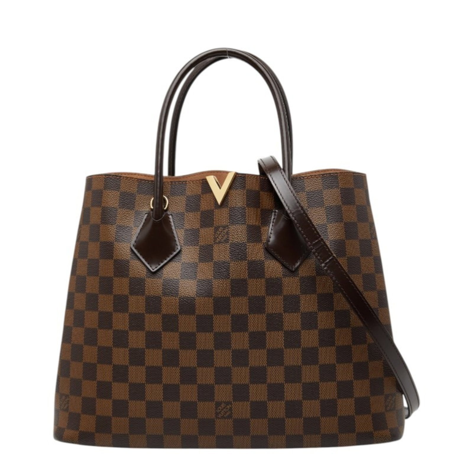 Louis Vuitton PVC Tote Leather Shoulder Bag: Louis Vuitton PVC Tote Leather Shoulder Bag A stylish and versatile Louis Vuitton shoulder tote, crafted from both PVC and luxurious leather, boasts a timeless brown hue that adds warmth to any outfit