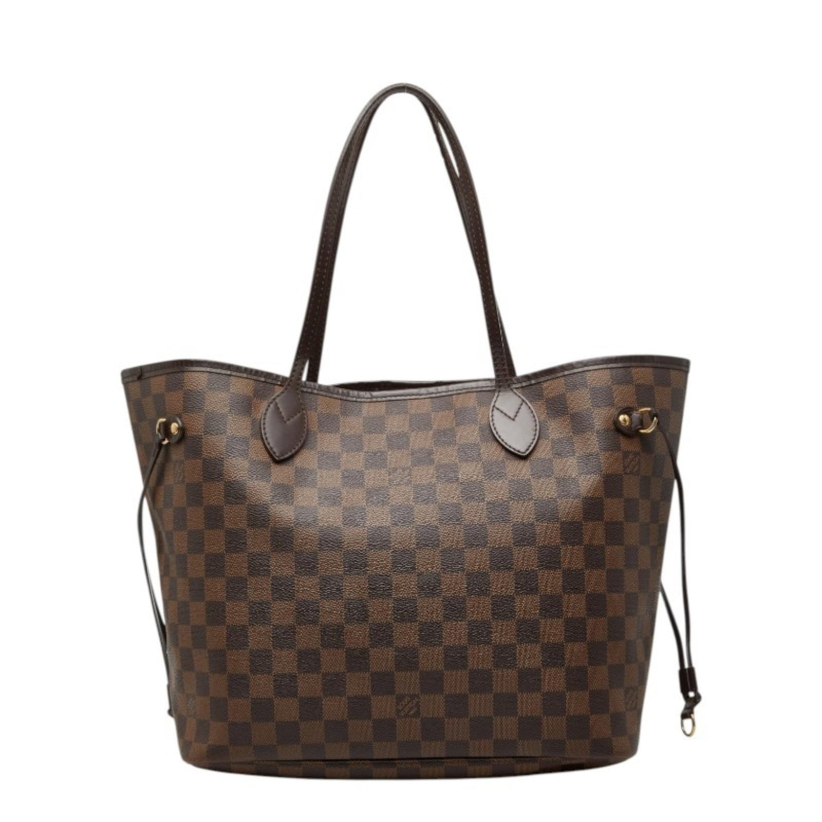 Louis Vuitton PVC Tote Leather Shoulder Bag: Louis Vuitton PVC Tote Leather Shoulder Bag A stylish and versatile Louis Vuitton shoulder tote, crafted from durable PVC and adorned with rich leather accents, boasts a timeless brown hue that adds
