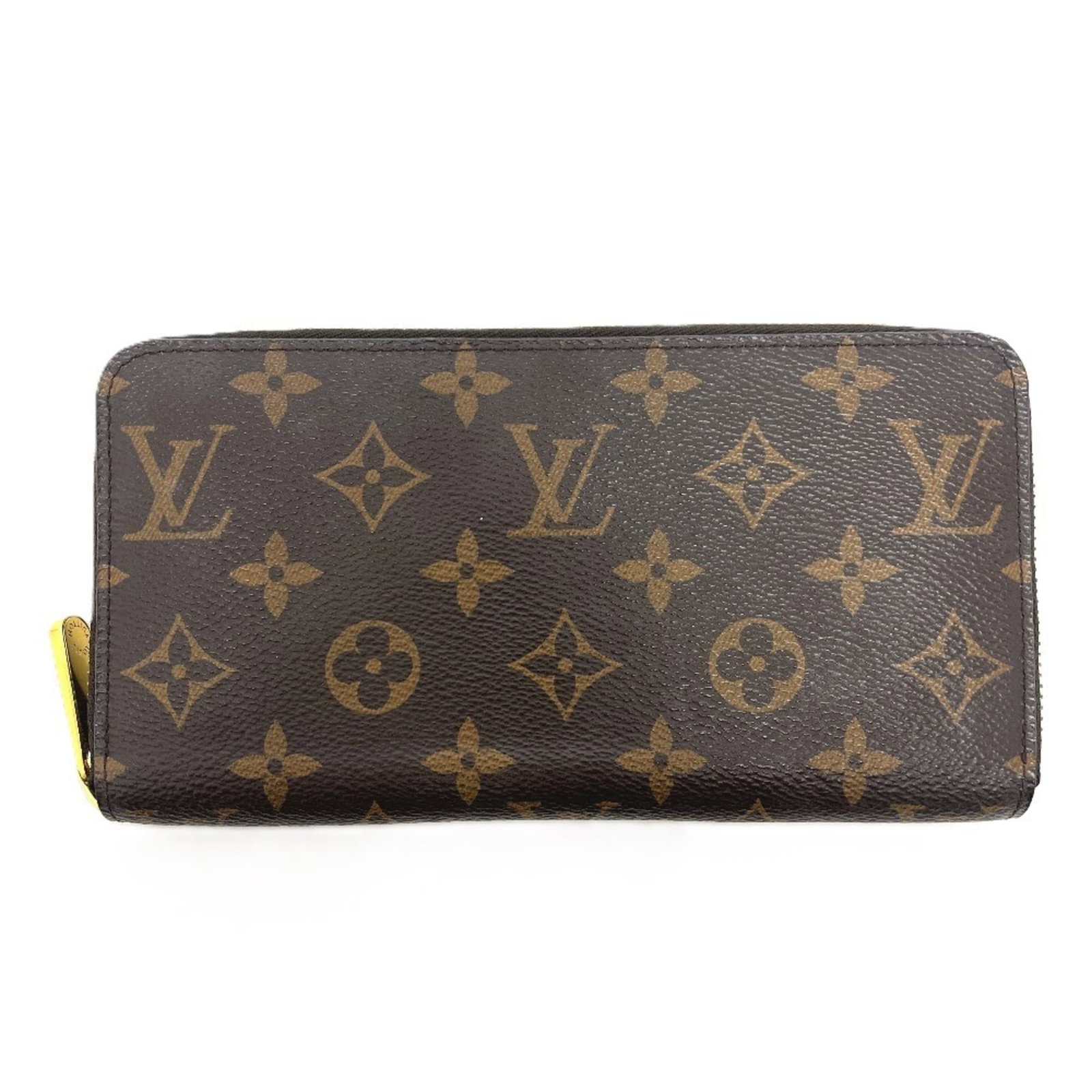 Louis Vuitton Women's Brown Round Monogram Canvas Zippy Wallet M42616: Louis Vuitton Women's Brown Round Monogram Canvas Zippy Wallet M42616 A stylish and practical accessory for any woman, this Louis Vuitton brown round monogram canvas zippy wallet is a timeless classic