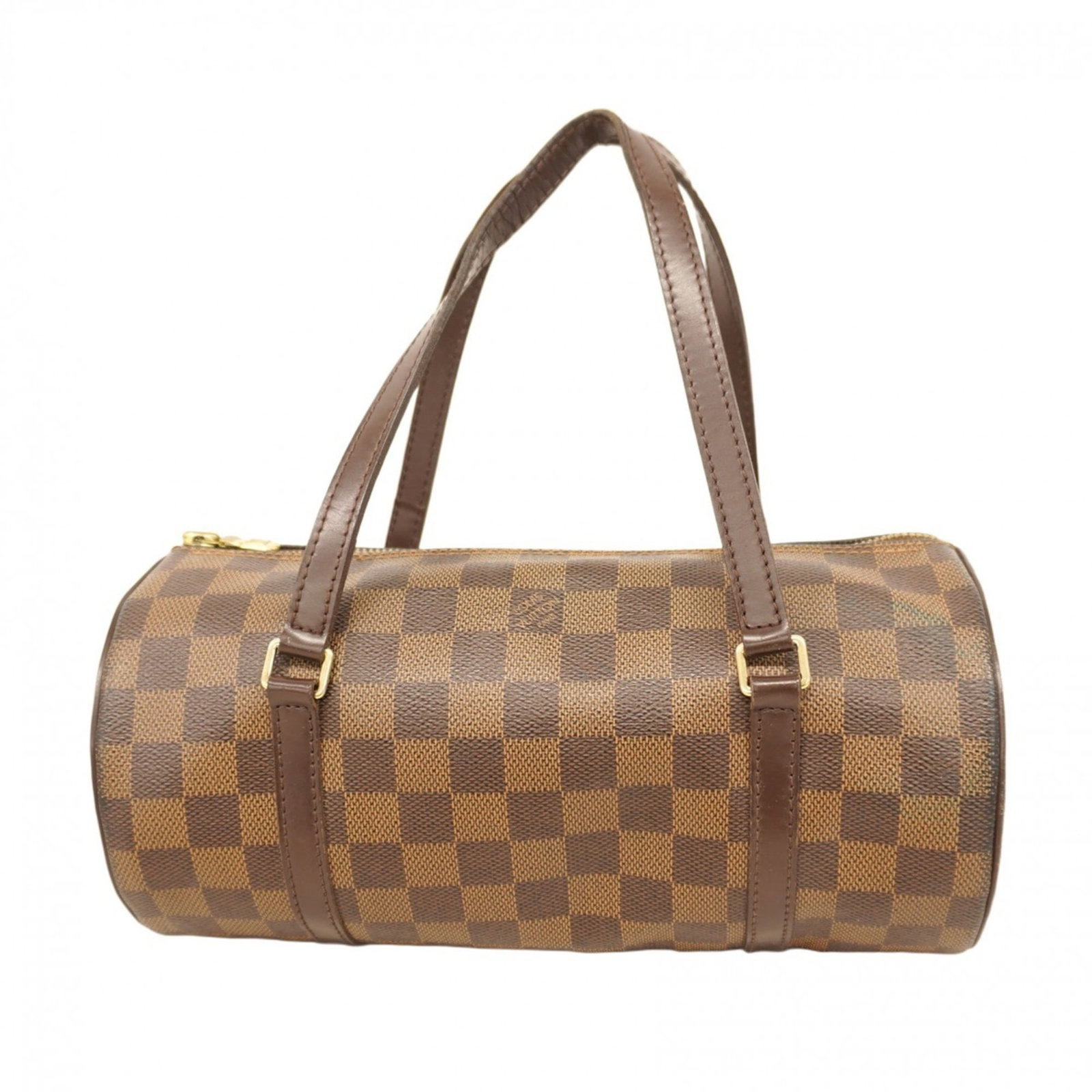 Handbag Louis Vuitton: Handbag Louis Vuitton A pre-owned Louis Vuitton handbag in Ebene leather, offering a classic and timeless design with its iconic monogram pattern. With its spacious interior and sturdy construction, t