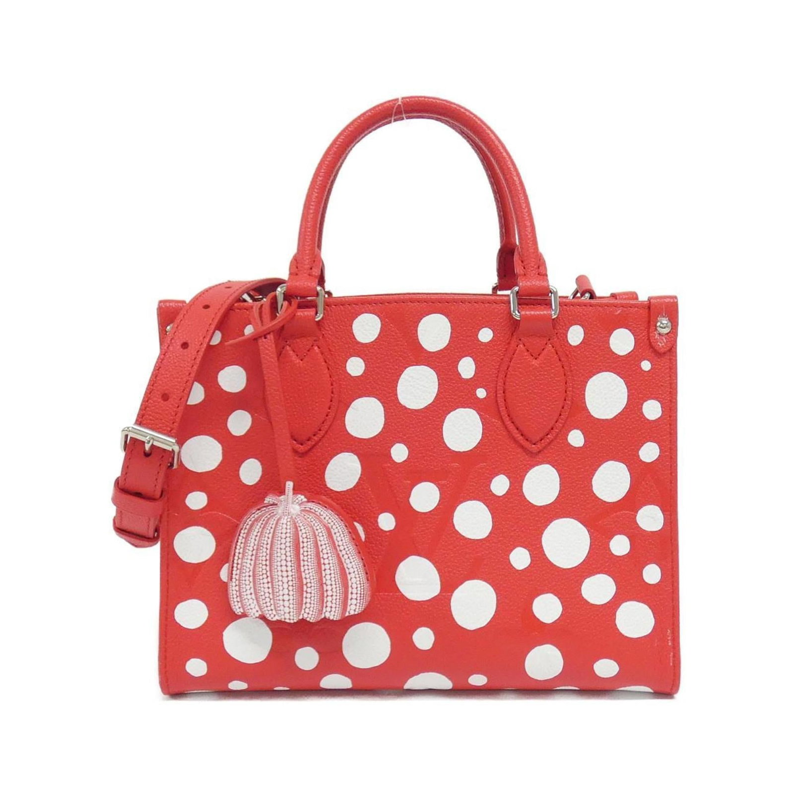 Louis Vuitton Leather Handbag: Louis Vuitton Leather Handbag A timeless piece of luxury, this Louis Vuitton leather handbag boasts classic design and exceptional craftsmanship. Made from high-quality calf leather in rich Rouge colo