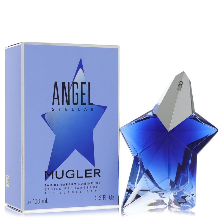 Thierry Mugler Angel Stellar Lumineuse Perfume Eau de Parfum Refillable Spray: Thierry Mugler Angel Stellar Lumineuse Perfume Eau de Parfum Refillable Spray Experience the celestial beauty of Thierry Mugler Angel Stellar Lumineuse, a radiant eau de parfum that shines bright with