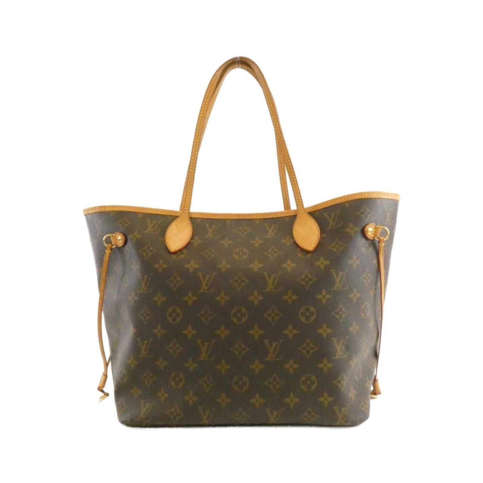 Louis Vuitton Coated Canvas Handbag: Louis Vuitton Coated Canvas Handbag A timeless piece from the iconic Louis Vuitton brand, this Marron coated canvas handbag boasts classic gold hardware and a sleek, sophisticated design that exudes e