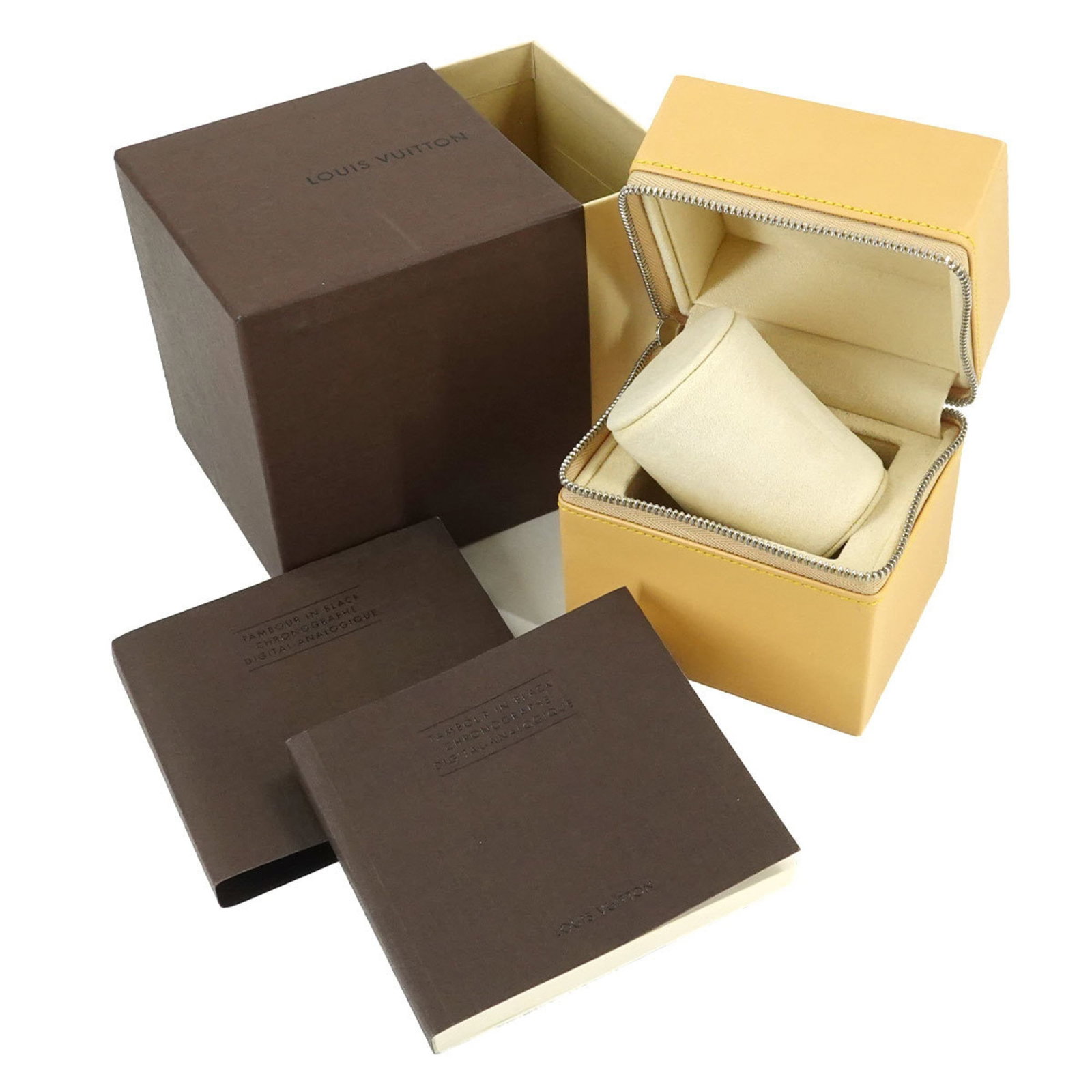 Wristwatch Louis Vuitton: Wristwatch Louis Vuitton A sleek and sophisticated timepiece, this Louis Vuitton wristwatch boasts a durable stainless steel case and rubber band, perfect for everyday wear. With its classic black dia