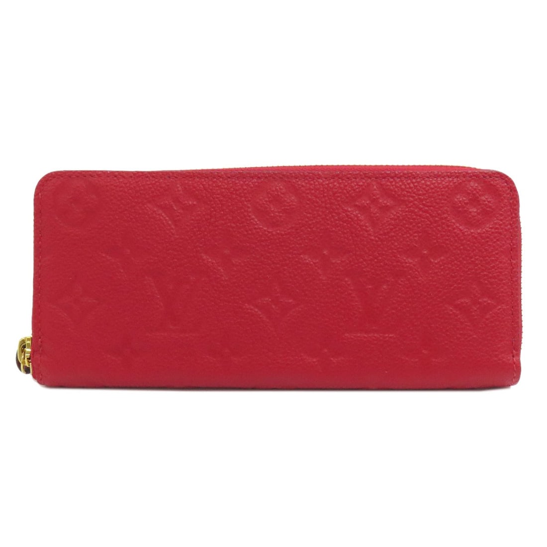 pocket) LOUIS VUITTON M61701 Portefeiulle Clemence Long wallet (with coin: pocket) LOUIS VUITTON M61701 Portefeiulle Clemence Long wallet (with coin A timeless piece of luxury, the LOUIS VUITTON M61701 Portefeiulle Clemence Long wallet boasts sleek red Empreinte leather and