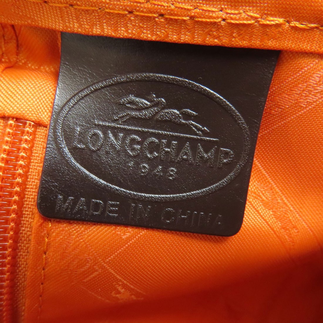 Longchamp Logo Leather Shoulder Bag - 6