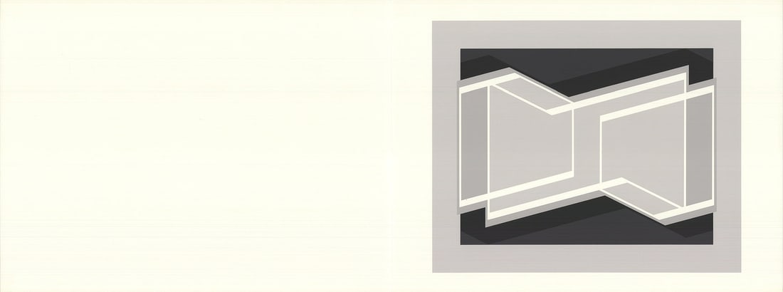 Serigrap JOSEF ALBERS Formulation: Articulation Portfolio 1 Folder 29 15" x 40": Serigrap JOSEF ALBERS Formulation: Articulation Portfolio 1 Folder 29 15" x 40" Acquire the striking "Formulation: Articulation Portfolio 1, Folder 29" serigraph by Josef Albers, a renowned artist kno