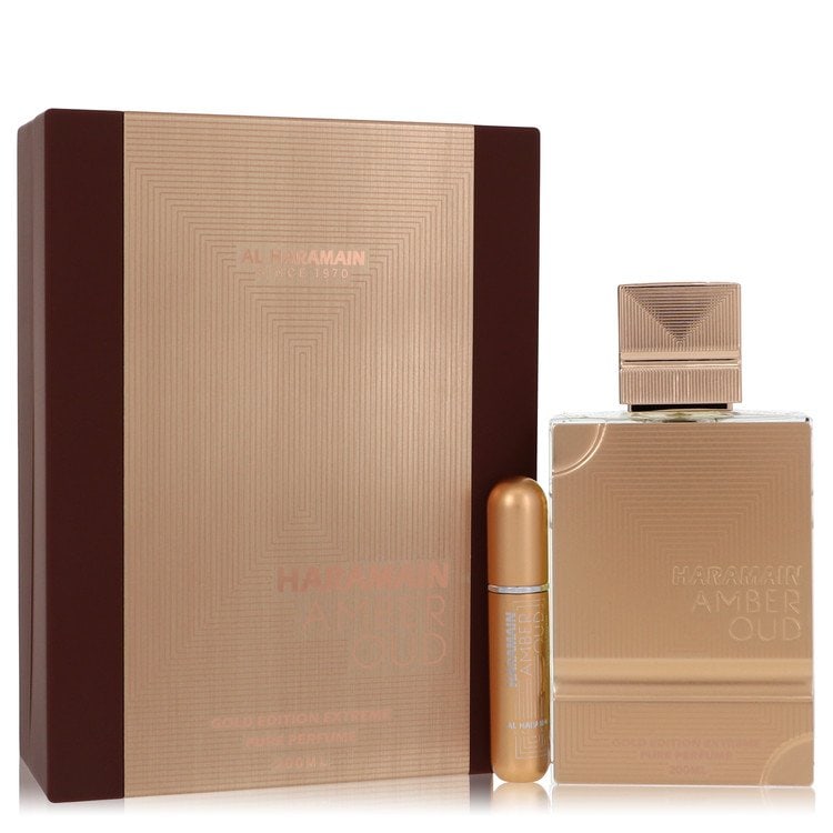 Al Haramain Amber Oud Gold Edition Perfume Gift Set: Al Haramain Amber Oud Gold Edition Perfume Gift Set Indulge in the rich, exotic scent of Al Haramain Amber Oud Gold Edition Perfume, expertly crafted with 500 grams of high-quality fragrance. This lux