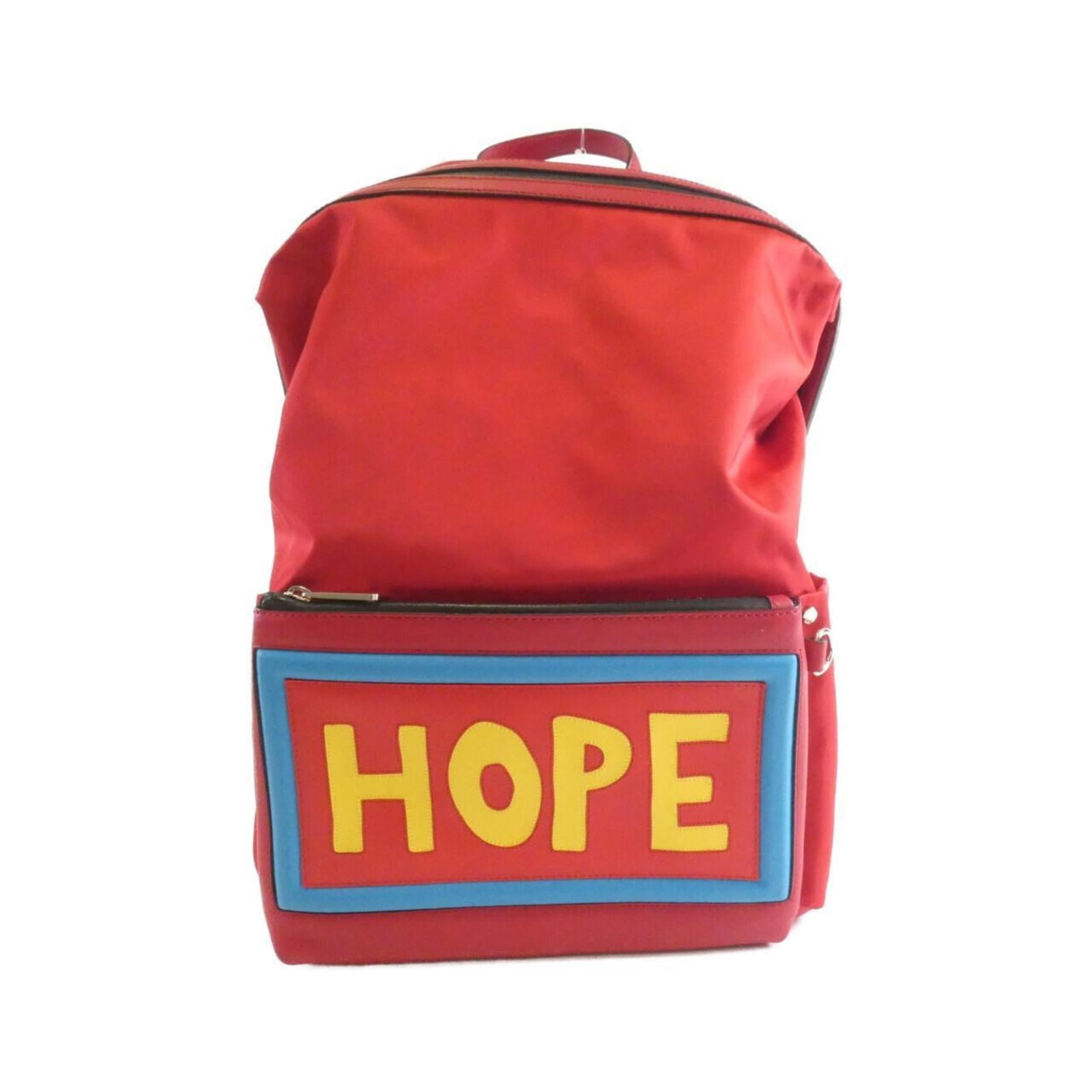 Leather - Fendi Backpack Nylon: Leather - Fendi Backpack Nylon A stylish and durable Fendi backpack, crafted from high-quality nylon and adorned with rich leather accents, boasts a bold red color that makes a statement. With its sle