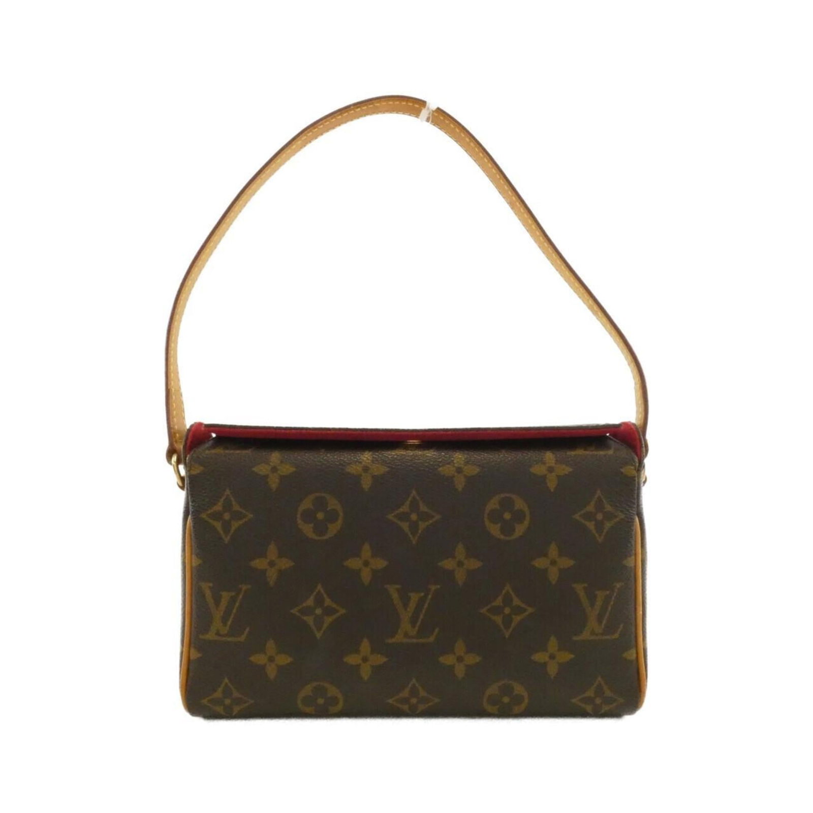 Louis Vuitton Coated Canvas Handbag: Louis Vuitton Coated Canvas Handbag A timeless piece from the iconic Louis Vuitton brand, this coated canvas handbag boasts a rich brown hue and classic design that exudes sophistication. With its dur
