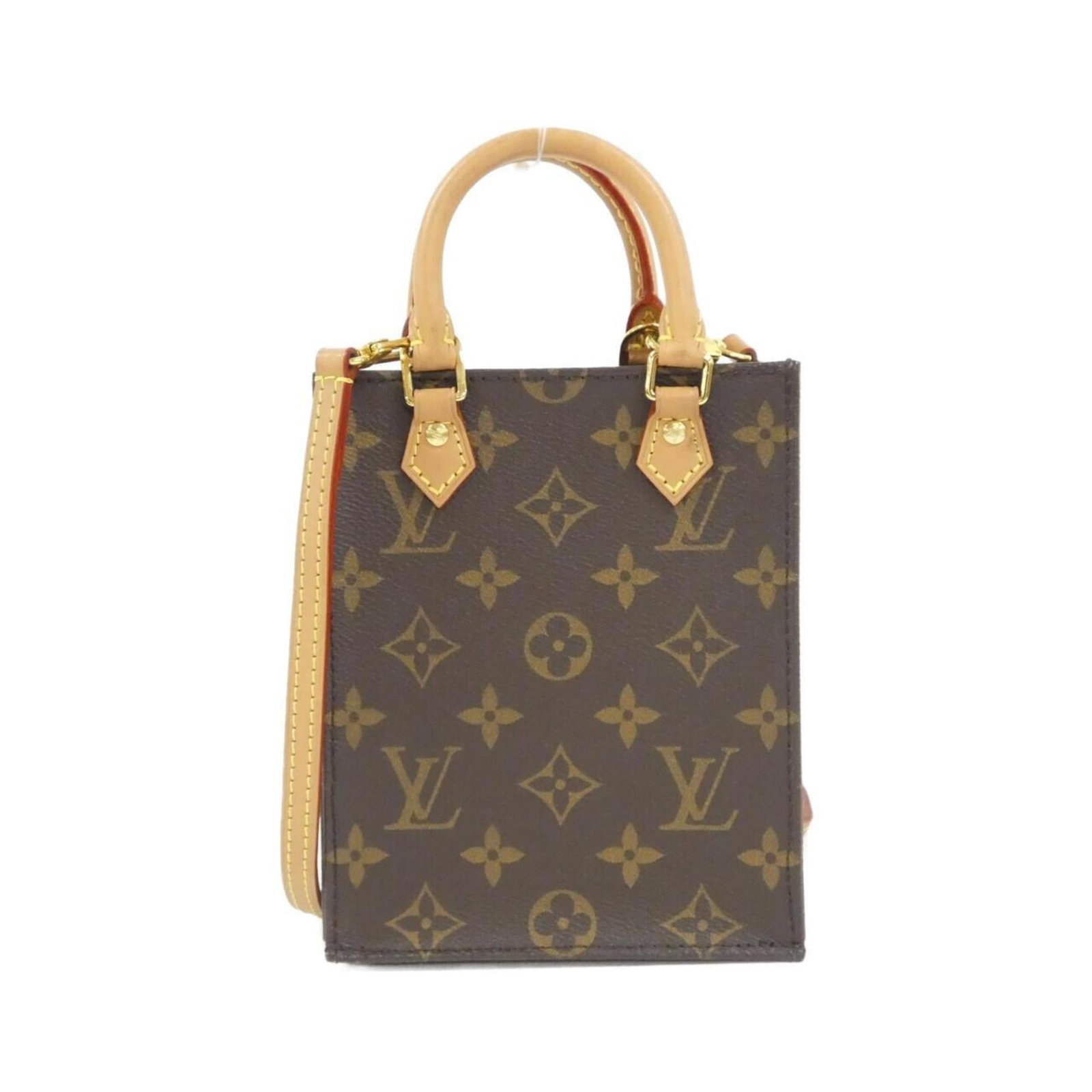 Louis Vuitton Coated Canvas Handbag: Louis Vuitton Coated Canvas Handbag A timeless piece from the iconic Louis Vuitton brand, this coated canvas handbag boasts a rich brown hue and classic design that exudes sophistication. With its dur