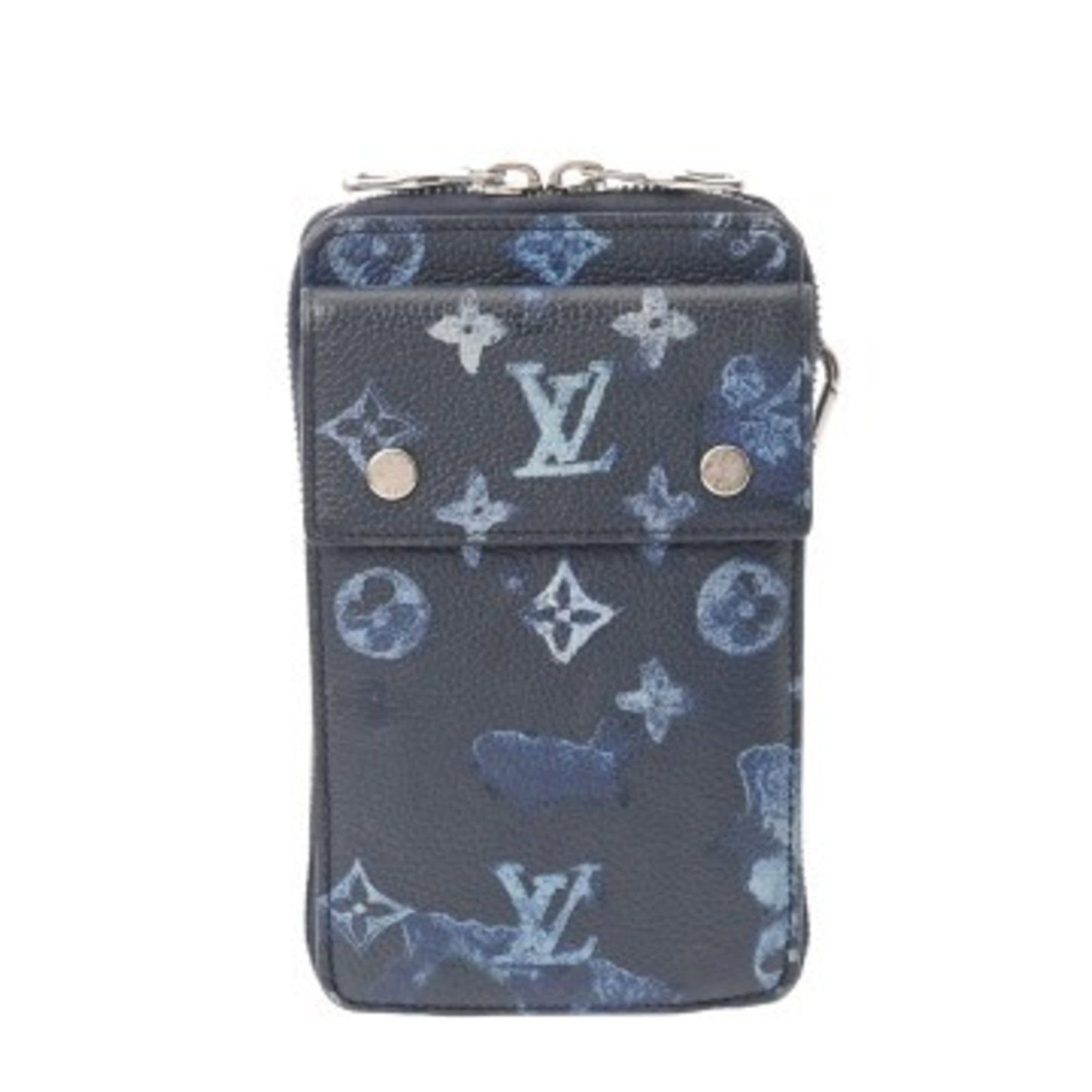 Louis Vuitton Monogram Shoulder Bag: Louis Vuitton Monogram Shoulder Bag Own the iconic style of Louis Vuitton with this pre-loved Monogram Shoulder Bag, boasting the signature blue monogram pattern and sleek silver hardware. This versat