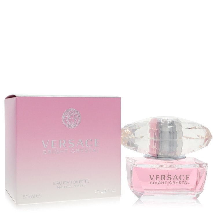 Versace Eau De Toilette Spray - Bright Crystal Perfume: Versace Eau De Toilette Spray - Bright Crystal Perfume Experience the timeless elegance of Versace with Bright Crystal, a sophisticated Eau De Toilette Spray that exudes confidence and glamour. With i