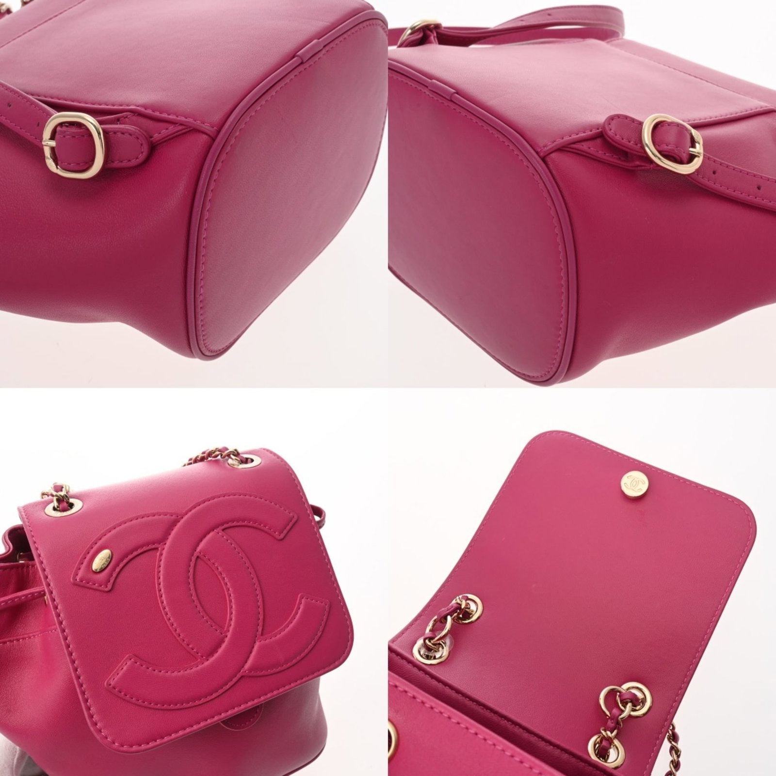 Chanel Leather Backpack - 10