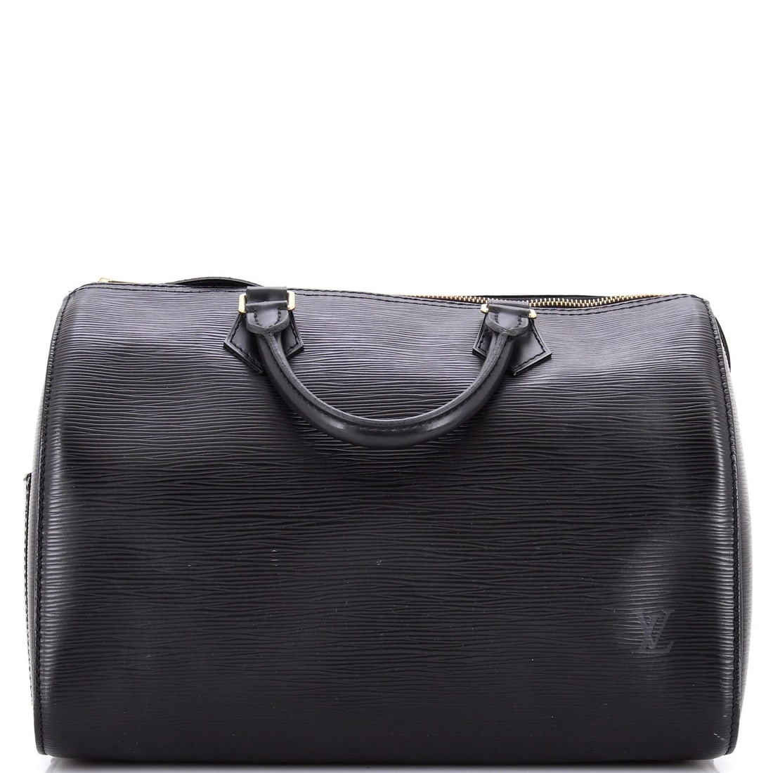 Louis Vuitton Speedy 30 Epi Leather Handbag: Louis Vuitton Speedy 30 Epi Leather Handbag The iconic Louis Vuitton Speedy 30 Epi Leather Handbag is a timeless classic, boasting sleek black exterior and raw leather interior. With its signature top