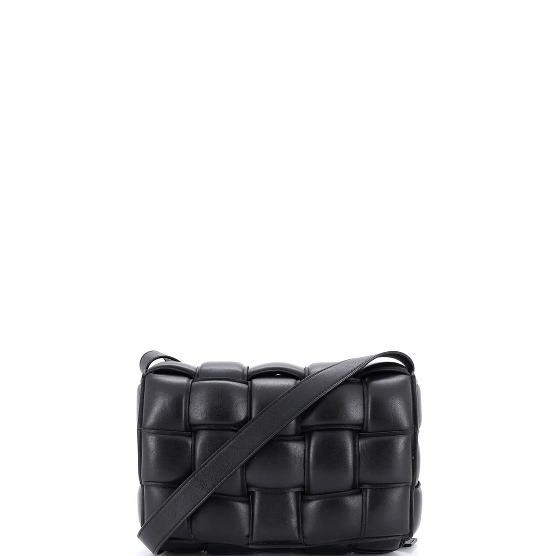 Bottega Veneta Small Intrecciato Leather Maxi Padded Crossbody Cassette Bag (1 of 7)