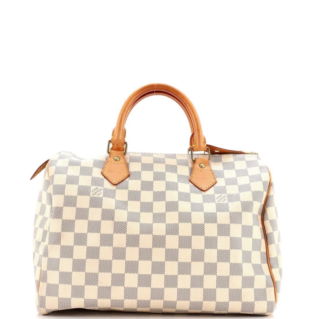 Louis Vuitton Speedy 30 Damier: Louis Vuitton Speedy 30 Damier A timeless classic, the Louis Vuitton Speedy 30 Damier is a quintessential handbag that exudes elegance and sophistication. With its iconic monogram pattern, spacious in