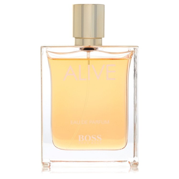 Hugo Boss Alive Perfume Tester Eau De Parfum Spray: Hugo Boss Alive Perfume Tester Eau De Parfum Spray Experience the sophisticated scent of Hugo Boss Alive, a women's eau de parfum that combines floral and woody notes for a truly alluring fragrance. T