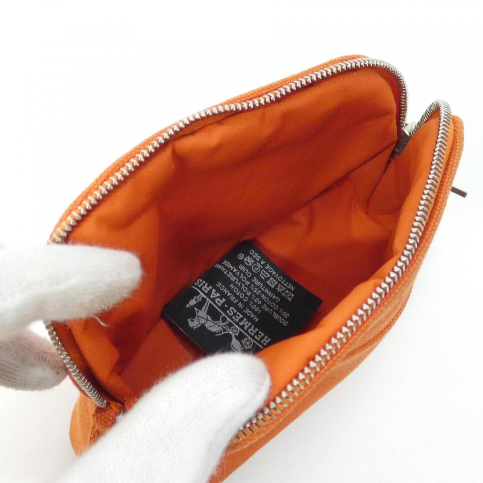 Hermes Canvas Pouch - 10