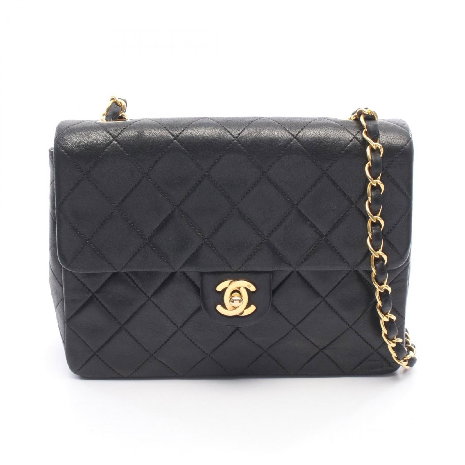 Chanel Leather Shoulder Bag: Chanel Leather Shoulder Bag A timeless Chanel classic, this lambskin shoulder bag boasts sleek black leather with subtle scratches and signs of gentle wear, giving it a relaxed, lived-in charm. With i