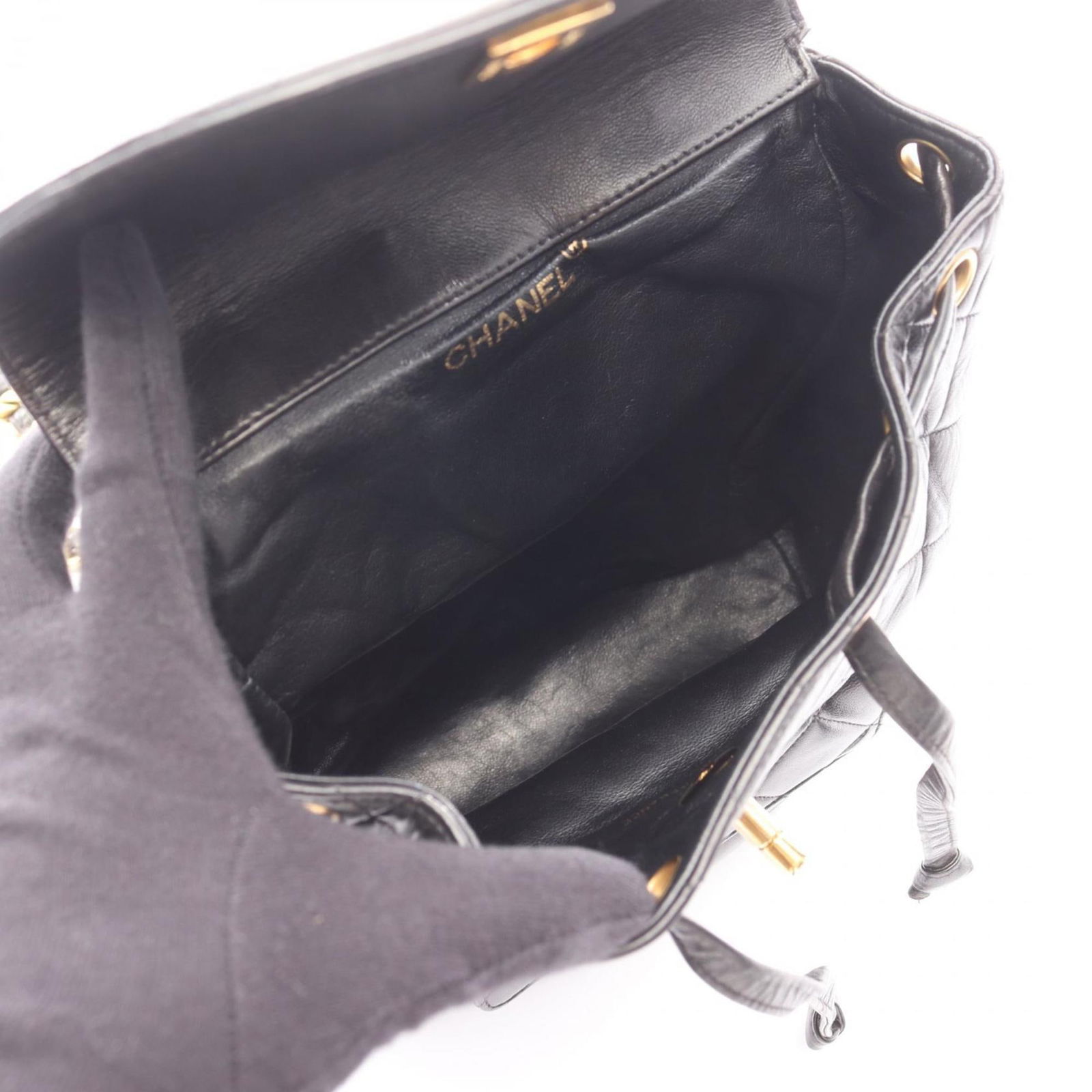 Chanel Leather Backpack - 3