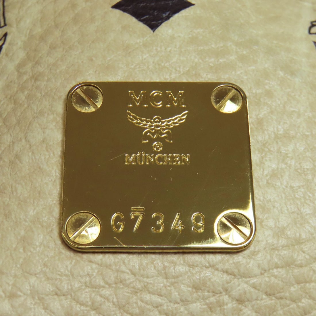 MCM Logo PVC Daypack Backpack - 8