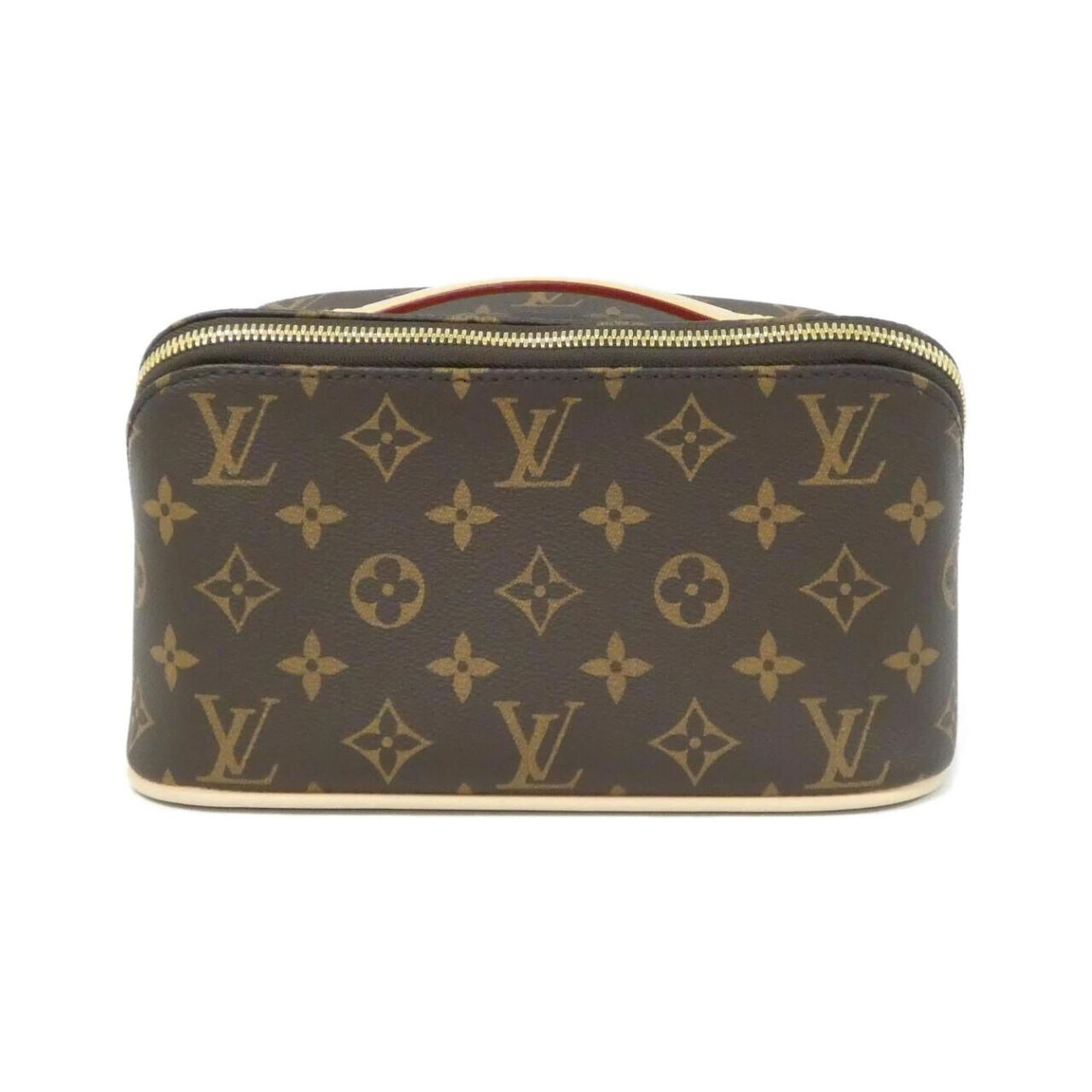 Louis Vuitton Coated Canvas Handbag: Louis Vuitton Coated Canvas Handbag A timeless piece from the iconic Louis Vuitton brand, this coated canvas handbag boasts a rich maroon hue and elegant gold hardware. With its classic design and dur