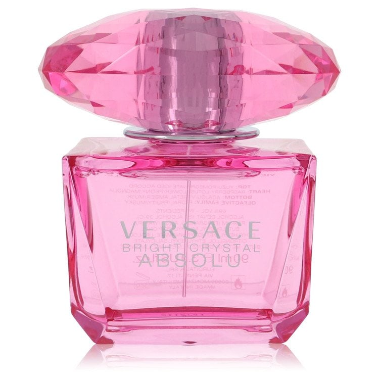 (Tester) Bright Crystal Absolu Perfume By Versace Eau De Parfum Spray: (Tester) Bright Crystal Absolu Perfume By Versace Eau De Parfum Spray Experience the opulence of Versace with Bright Crystal Absolu, a stunning eau de parfum spray that embodies femininity and sophist