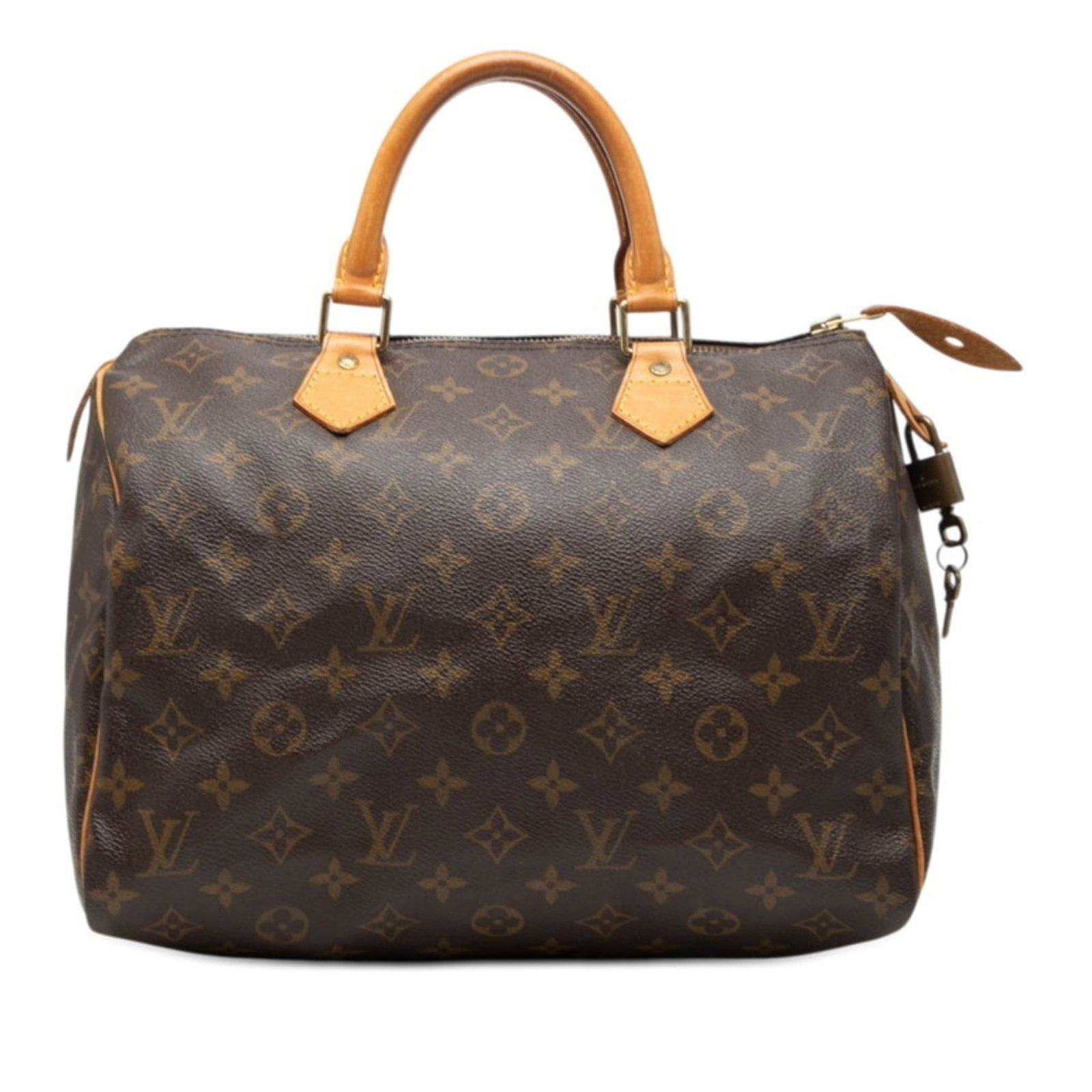Louis Vuitton Boston Bag - PVC and Leather: Louis Vuitton Boston Bag - PVC and Leather A stylish and versatile Louis Vuitton Boston Bag, crafted from a unique blend of PVC and leather, is up for grabs. This iconic design boasts a classic brown