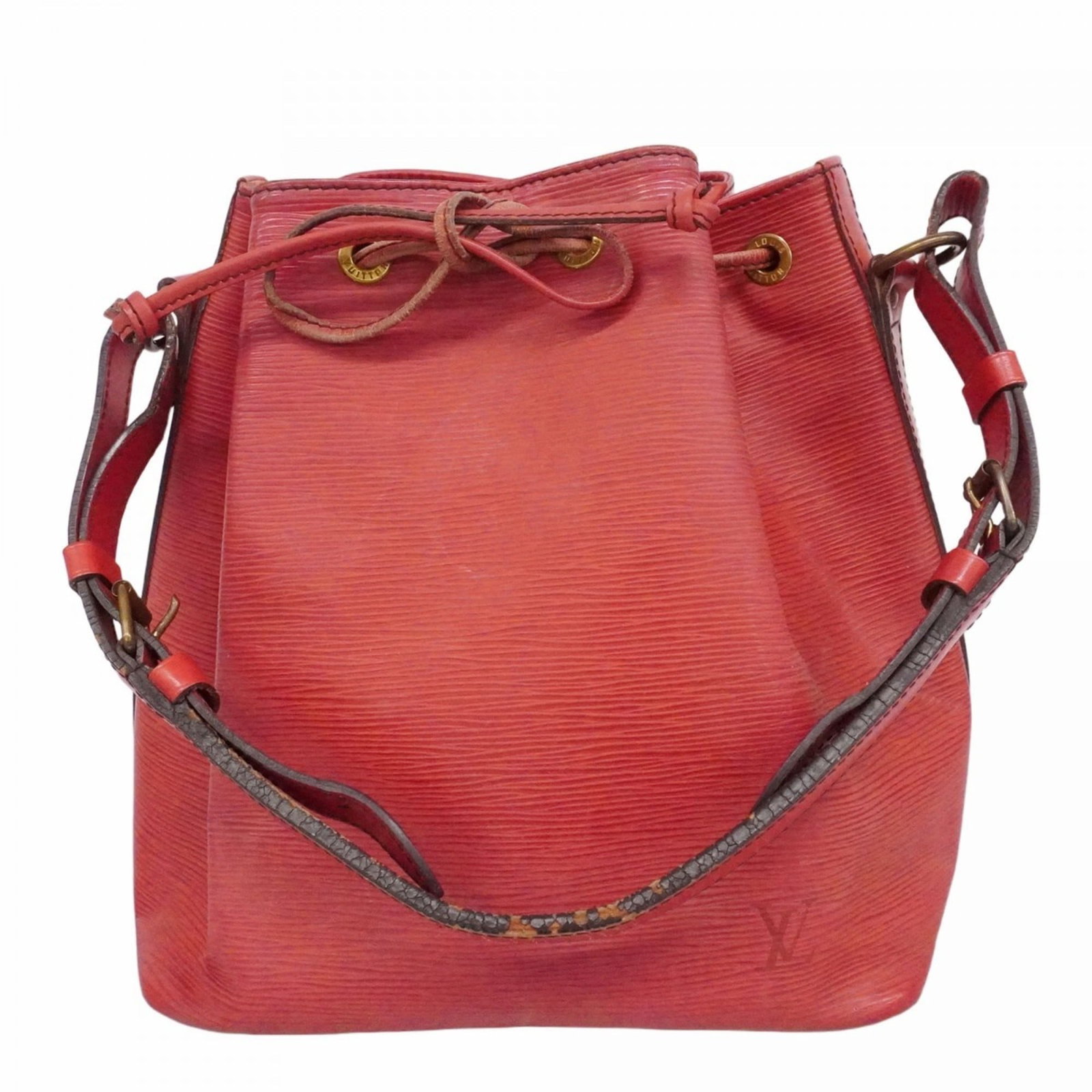 Bag Louis Vuitton Shoulder: Bag Louis Vuitton Shoulder A stunning Castilian Red Louis Vuitton shoulder bag, perfect for adding a pop of elegance to any outfit. With its classic design and timeless red hue, this iconic handbag is