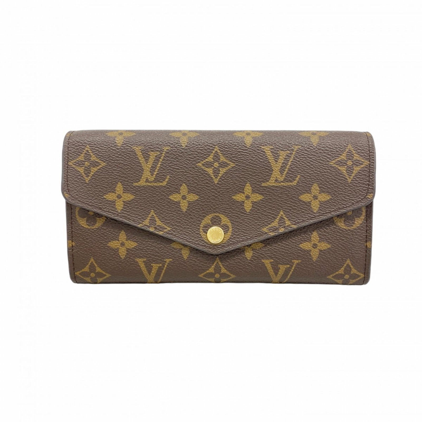 Louis Vuitton Bi-Fold Long Wallet: Louis Vuitton Bi-Fold Long Wallet A stylish and practical accessory for the modern woman, this Louis Vuitton bi-fold long wallet boasts classic design with a timeless appeal. Made from high-quality le