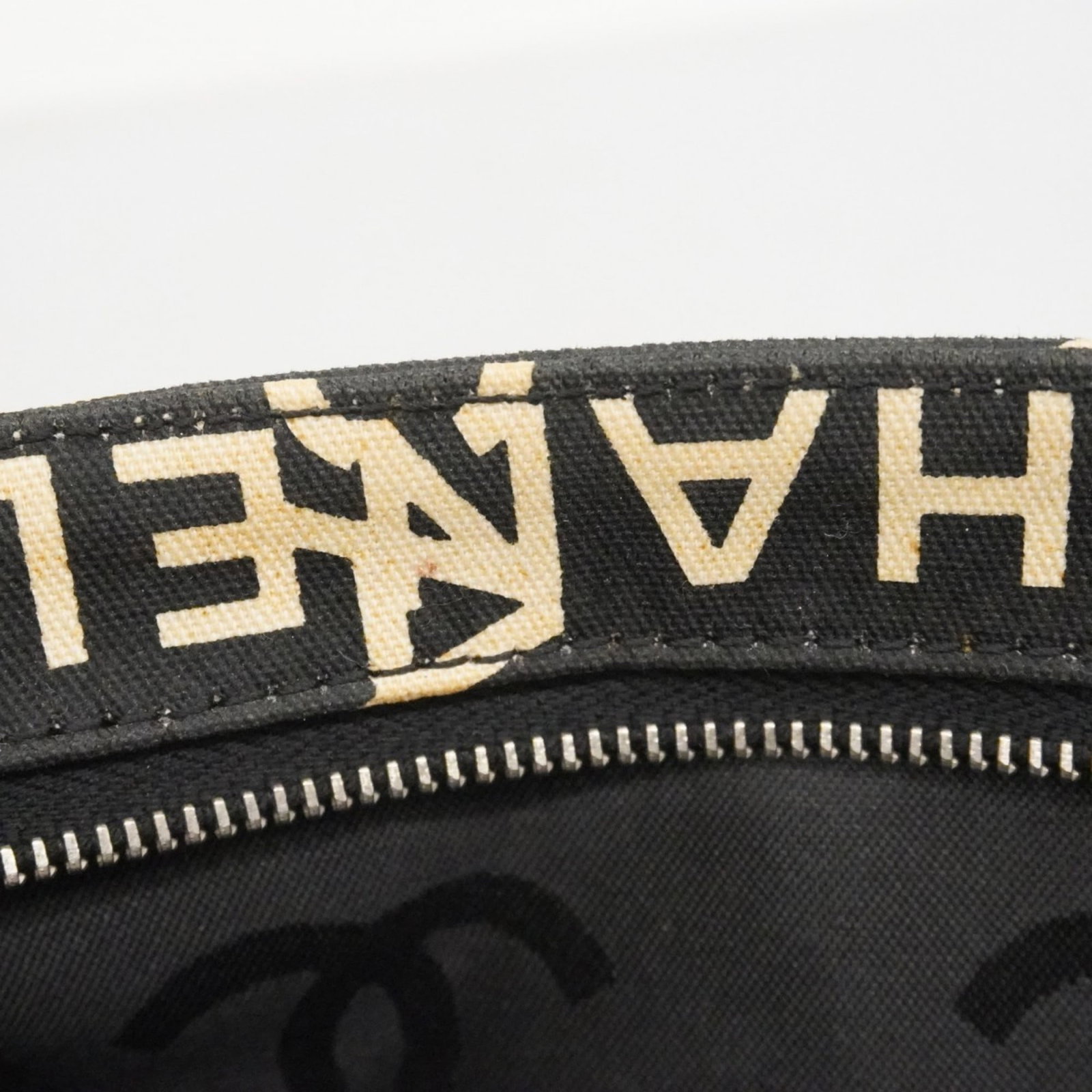 Canvas Chanel Pouch - 10