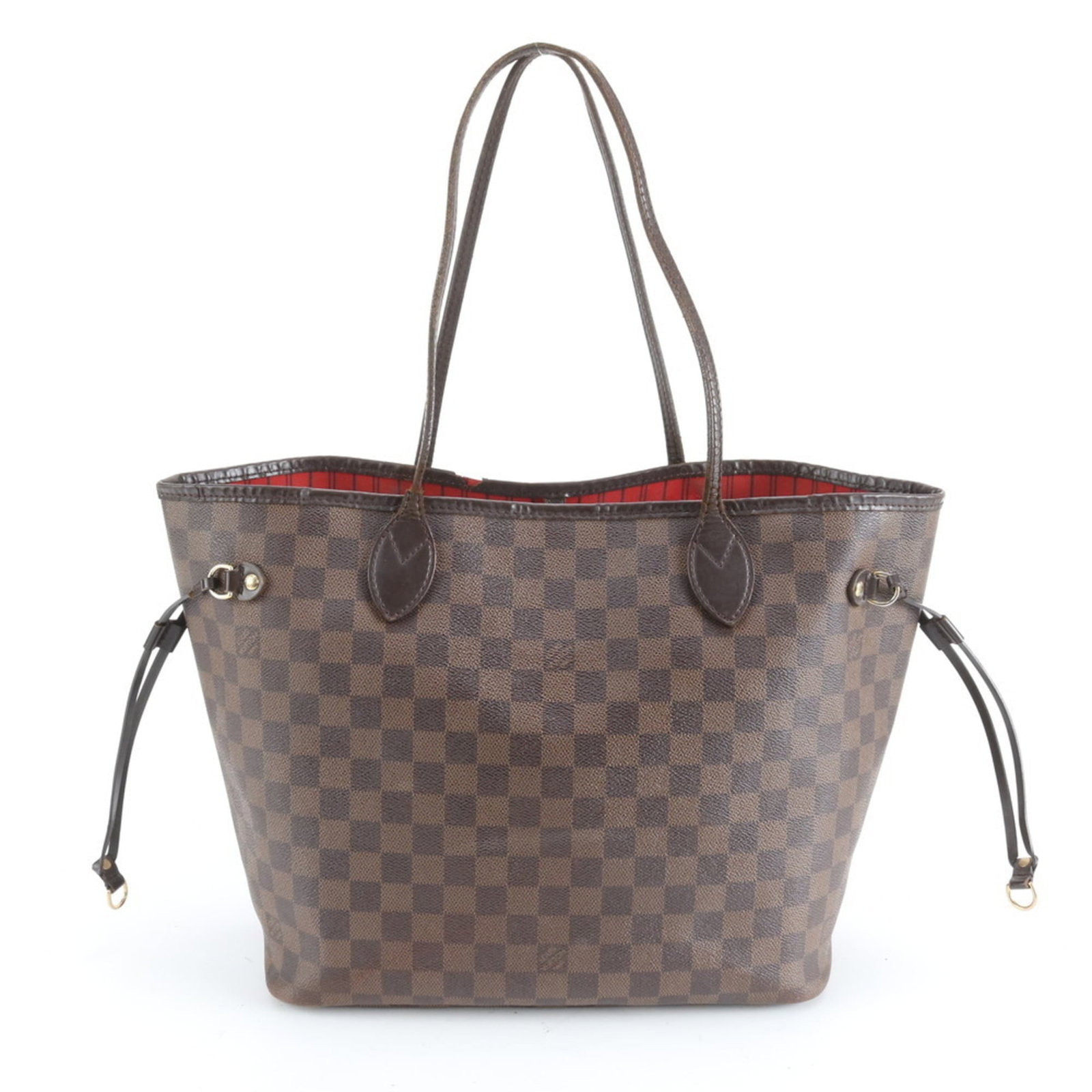 Louis Vuitton Tote Bag in Leather and Coated Canvas: Louis Vuitton Tote Bag in Leather and Coated Canvas Elevate your style with the iconic Louis Vuitton tote bag, crafted from luxurious leather and coated canvas for a durable yet stylish touch. This ti