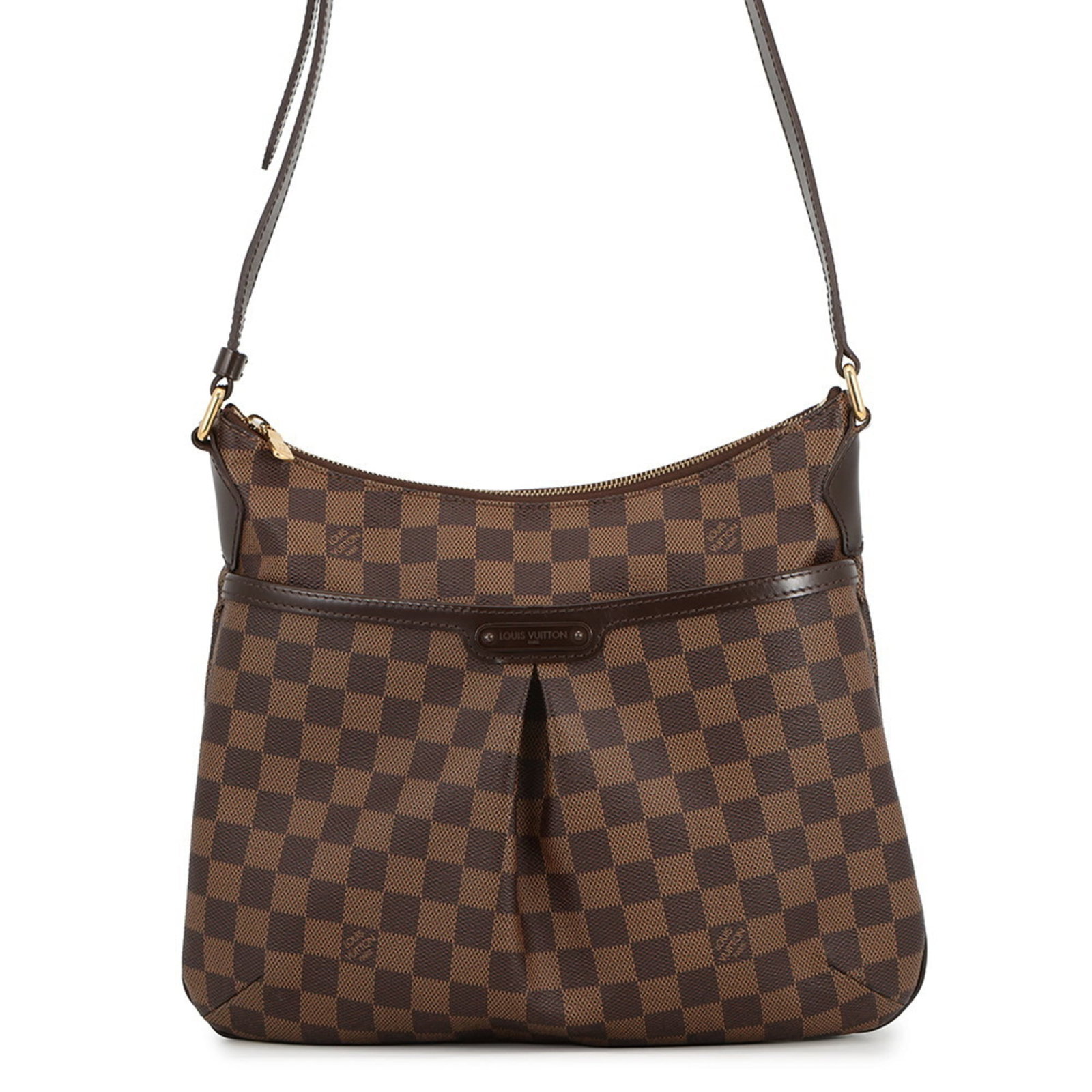 Louis Vuitton Damier Canvas Shoulder Bag: Louis Vuitton Damier Canvas Shoulder Bag A timeless piece of luxury, this Louis Vuitton Damier Canvas Shoulder Bag exudes elegance with its iconic Ebene and Red accents on a classic Damier canvas back