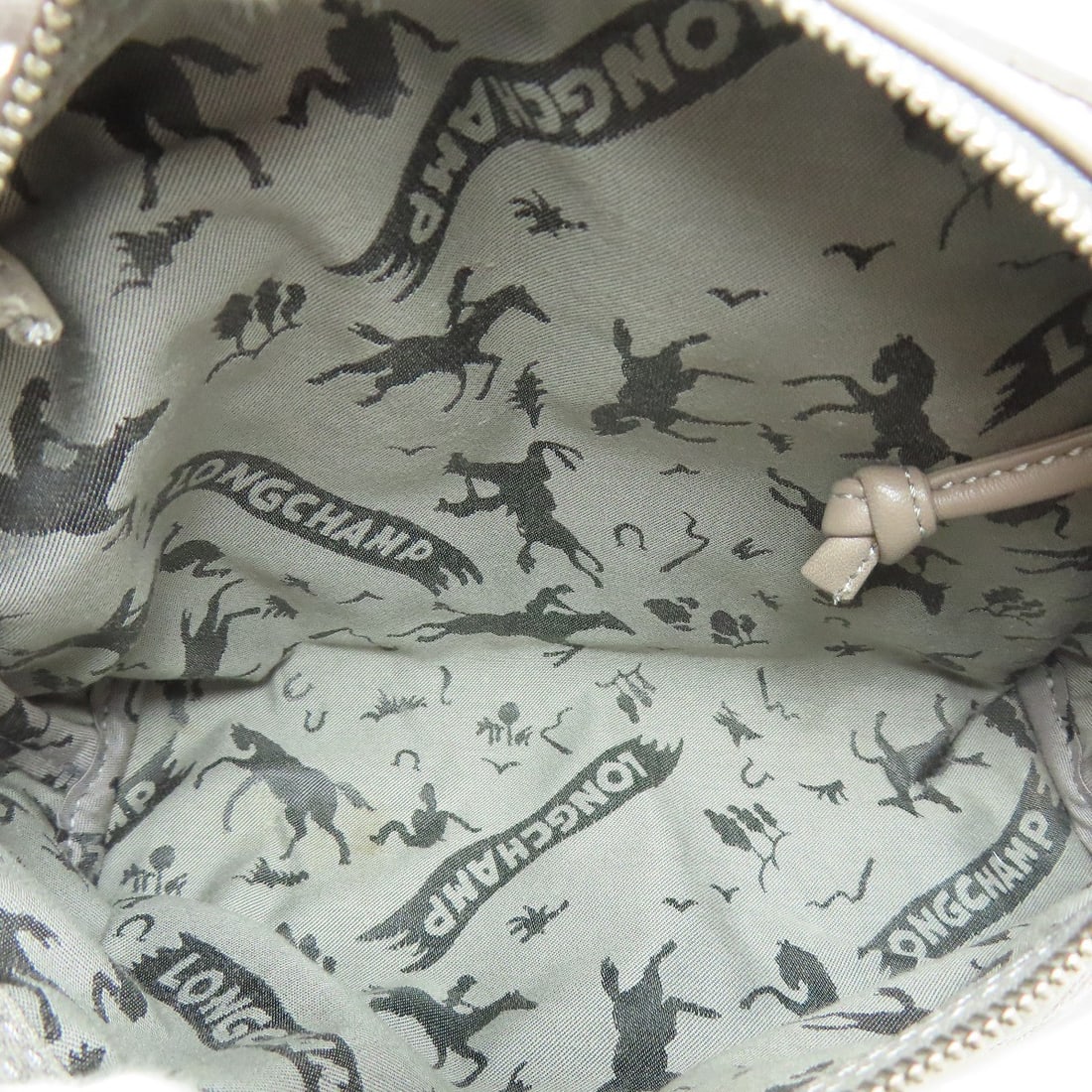 Longchamp Logo Leather Shoulder Bag - 5