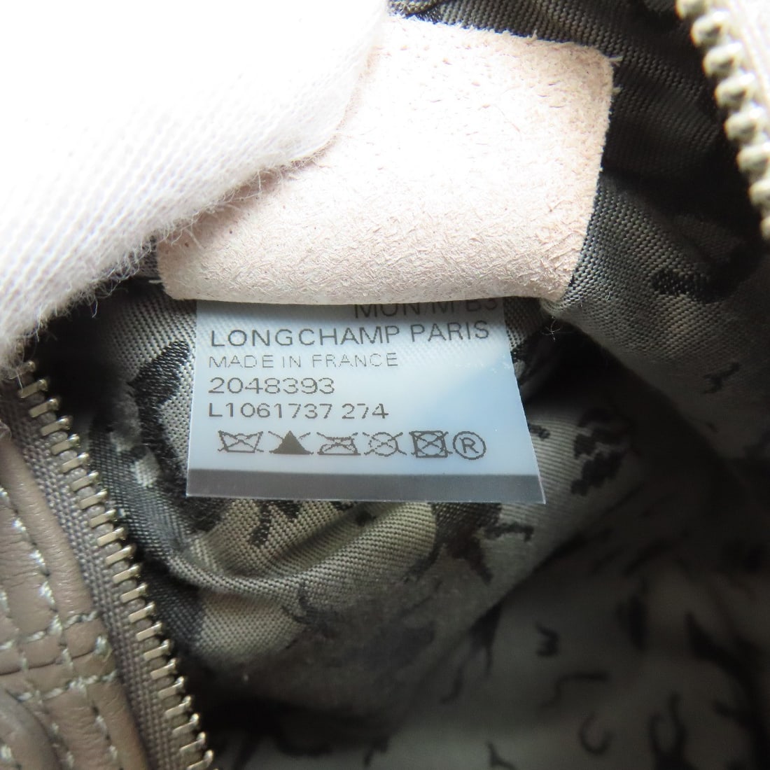 Longchamp Logo Leather Shoulder Bag - 6