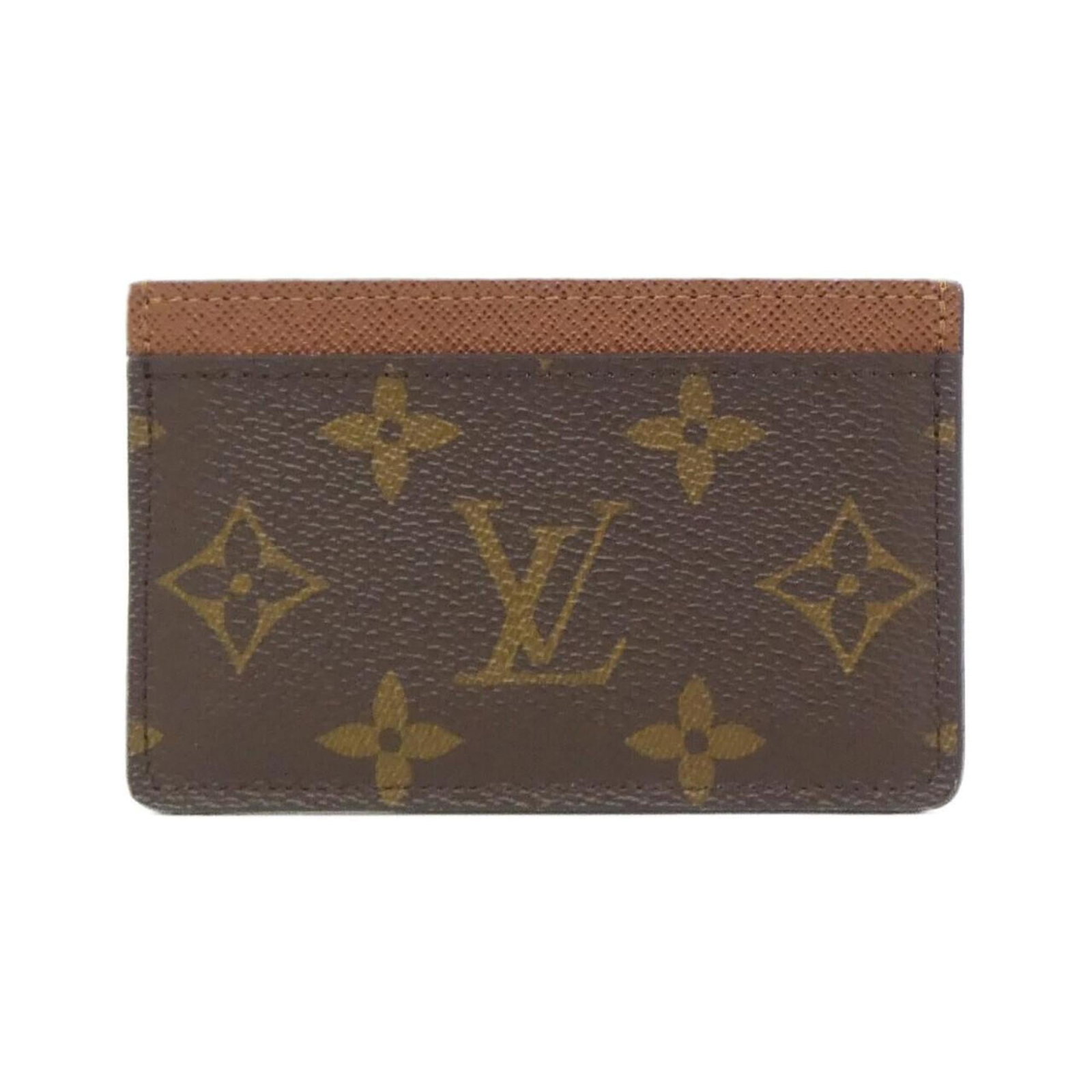 Louis Vuitton Business Card Case in Coated Canvas: Louis Vuitton Business Card Case in Coated Canvas Elevate your professional style with the iconic Louis Vuitton Business Card Case in Coated Canvas, featuring the signature monogram pattern and durabl