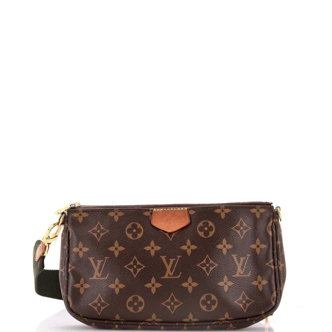 Canvas Louis Vuitton Multi Pochette Accessoires Monogram: Canvas Louis Vuitton Multi Pochette Accessoires Monogram A rare and stylish find, this Louis Vuitton Multi Pochette Accessoires Monogram canvas bag boasts the iconic monogram pattern in rich brown ton