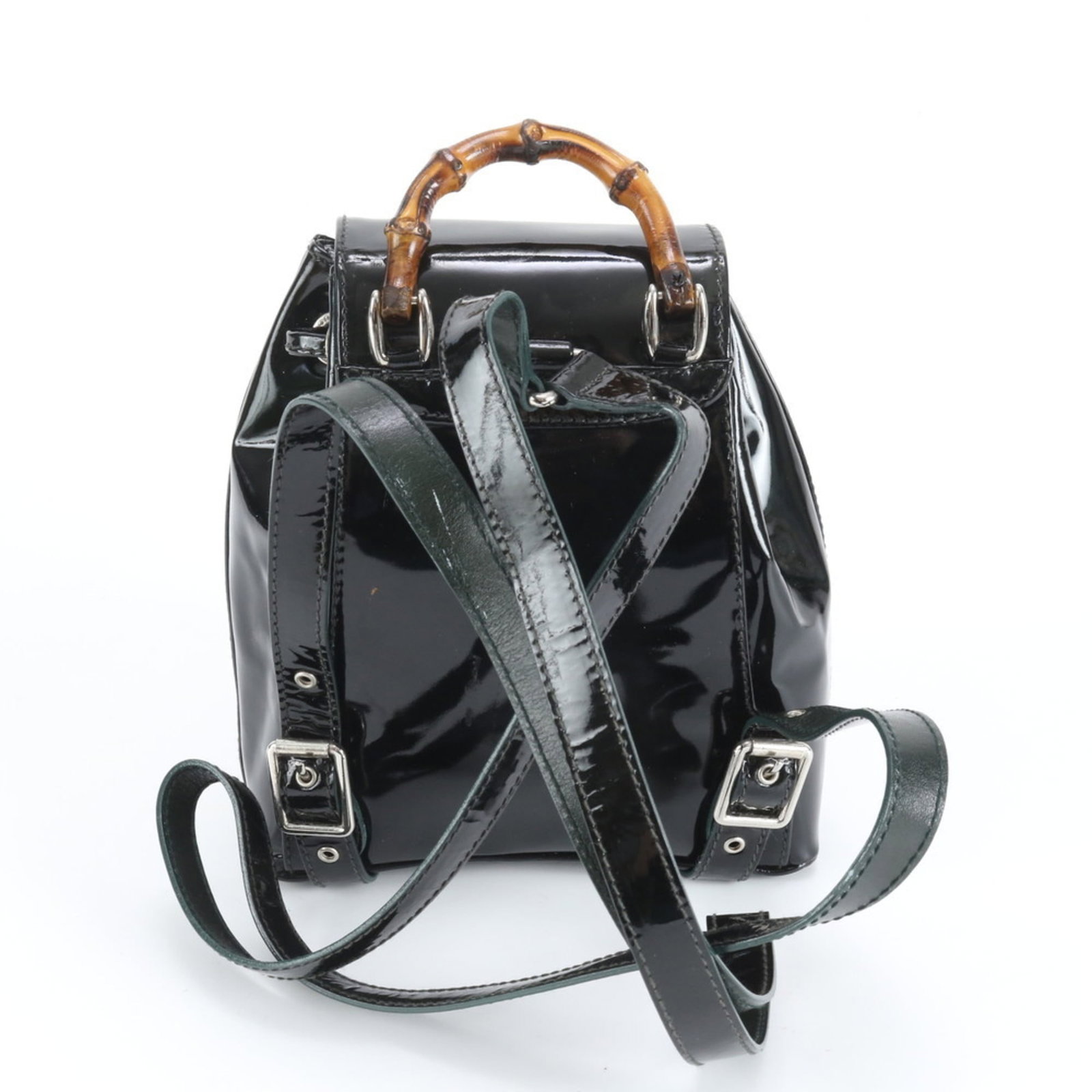 Gucci Leather Shoulder Backpack - 3