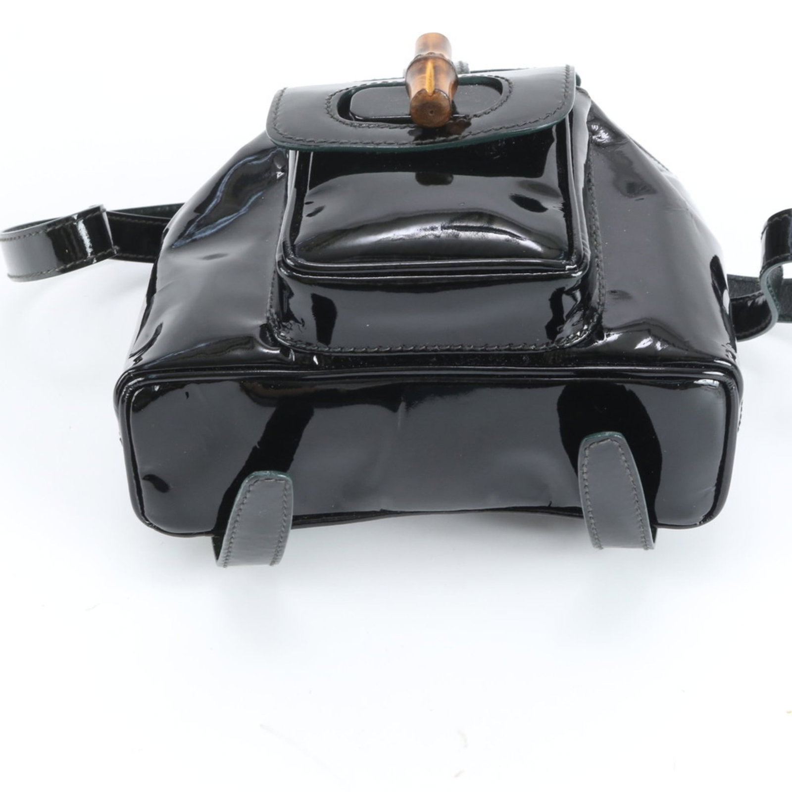 Gucci Leather Shoulder Backpack - 6